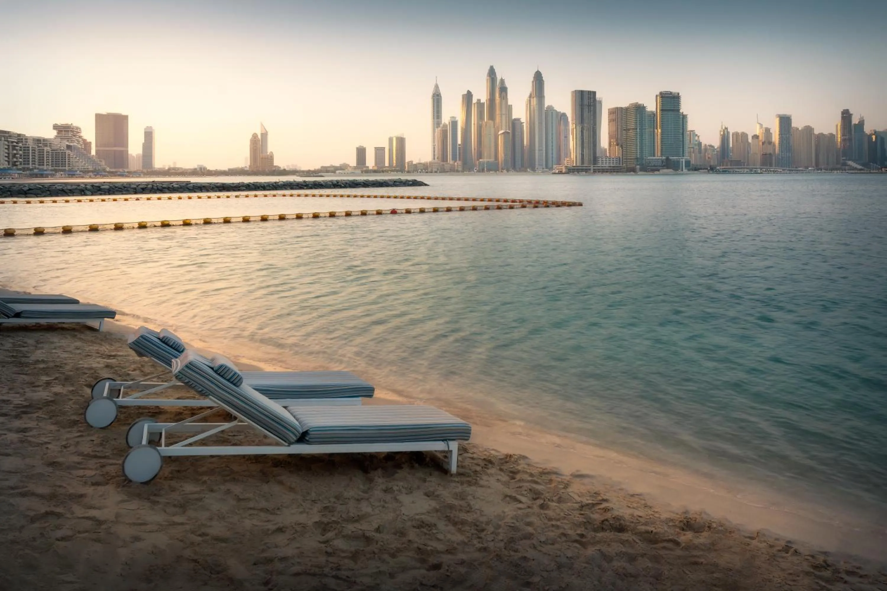 Beach in Dukes The Palm Dubai Hotel