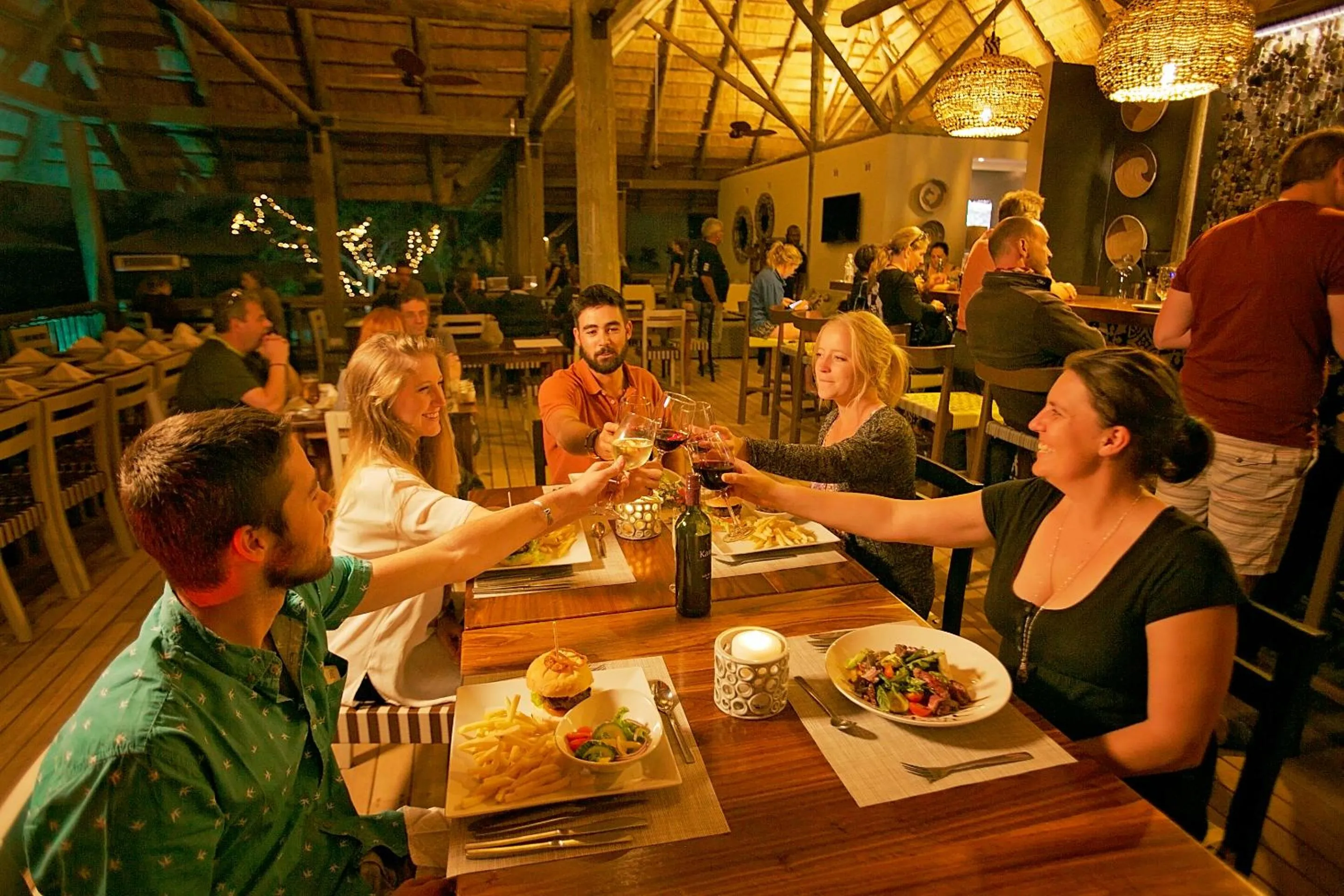 Restaurant/places to eat in Shearwater's Explorers Village