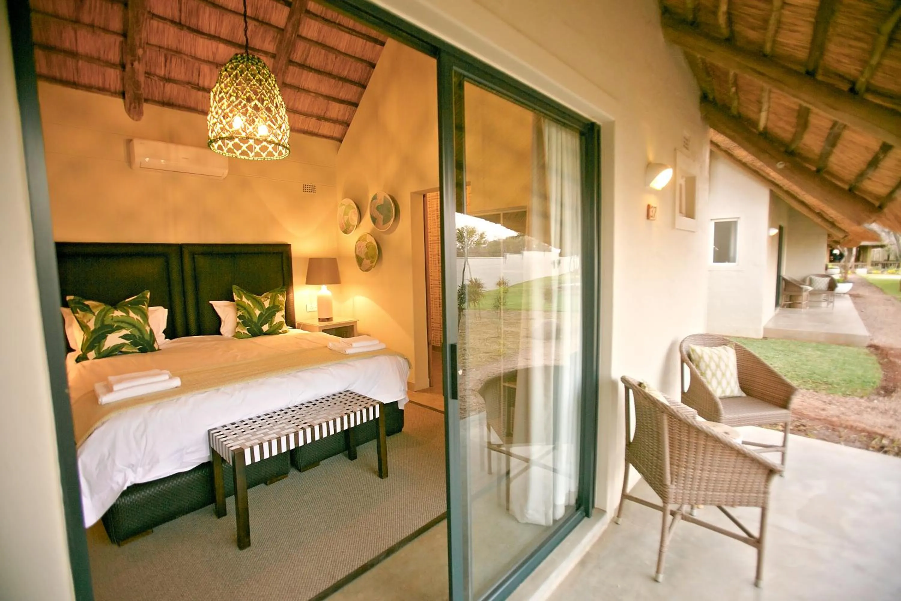 Bed in Shearwater's Explorers Village