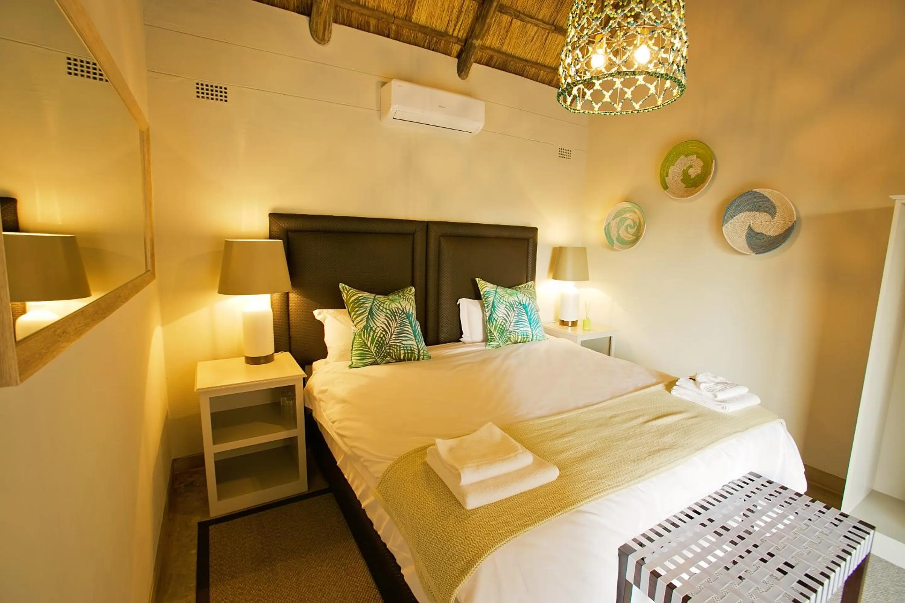 Bed in Shearwater's Explorers Village