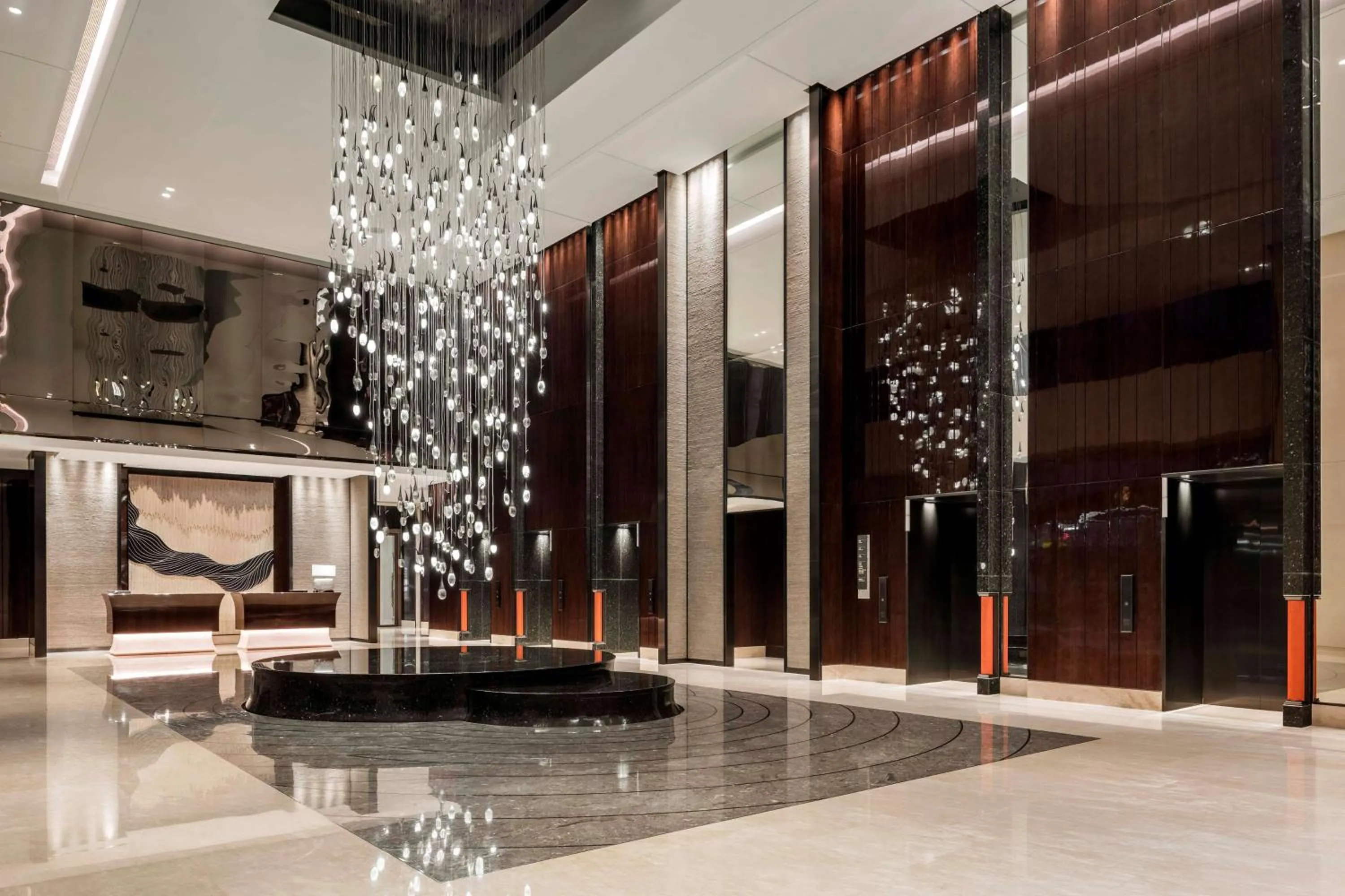 Lobby or reception in Hyatt Regency Shanghai Global Harbor