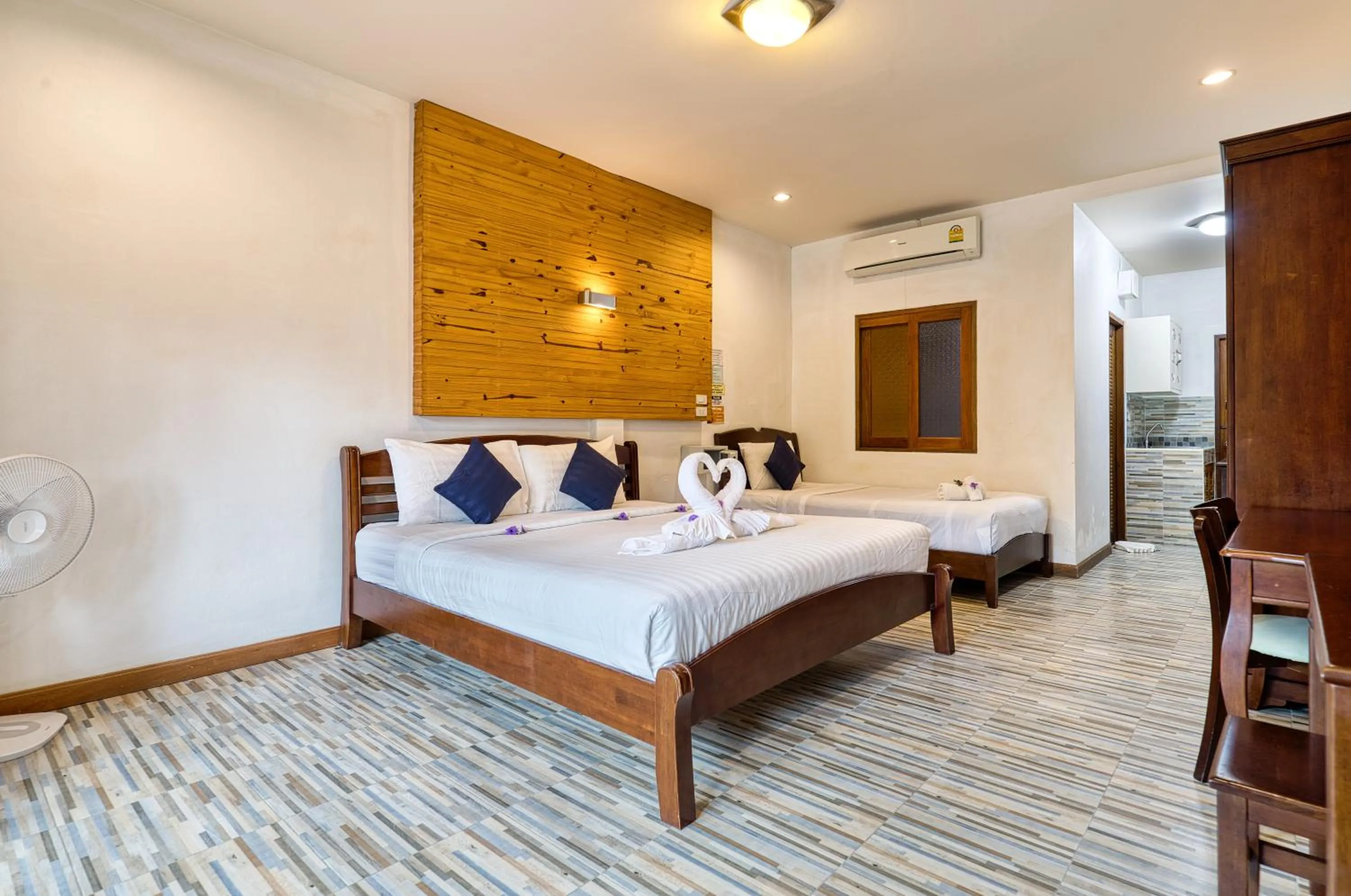 Bed in The Bulin Residence