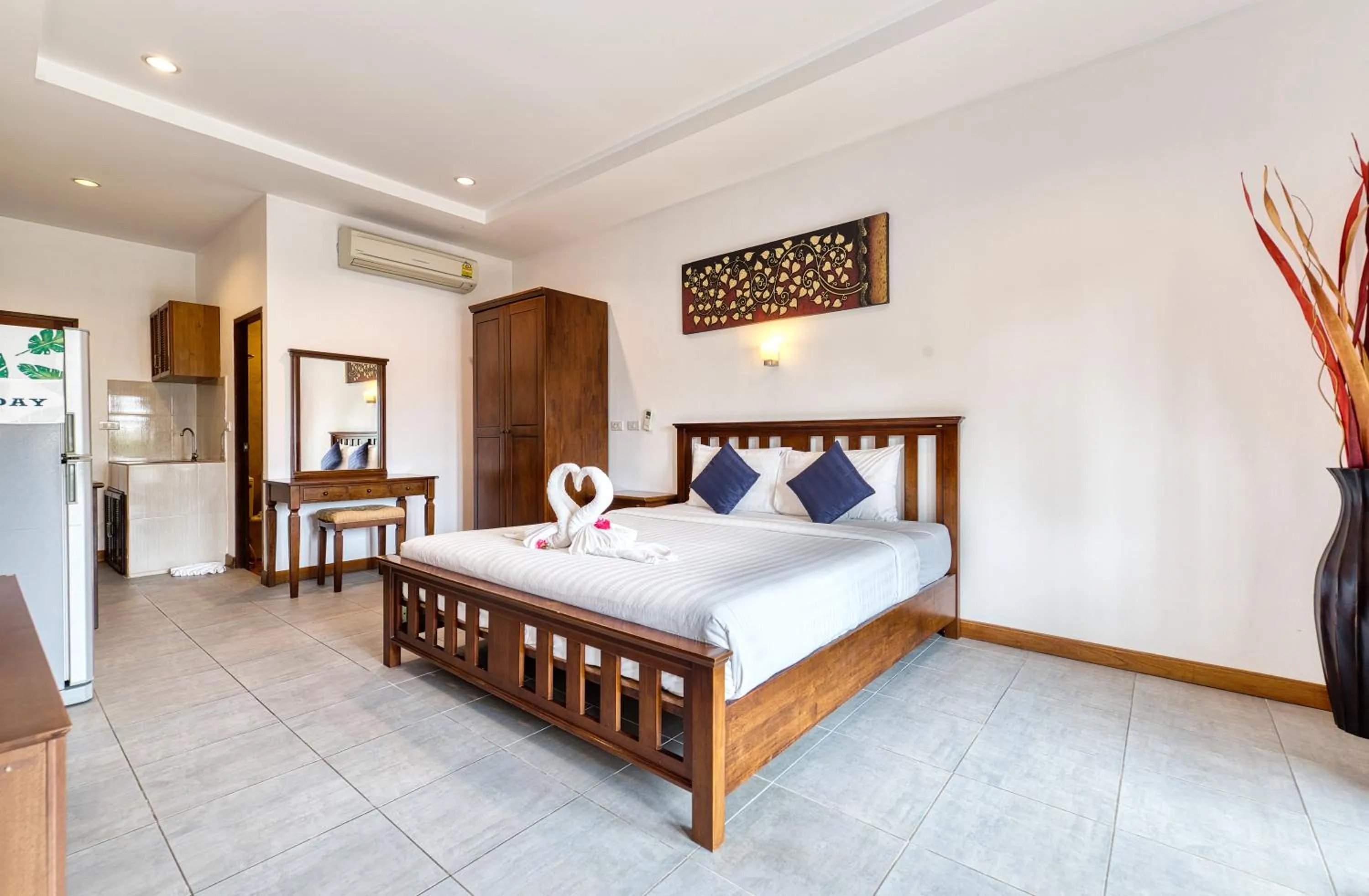 Bed in The Bulin Residence