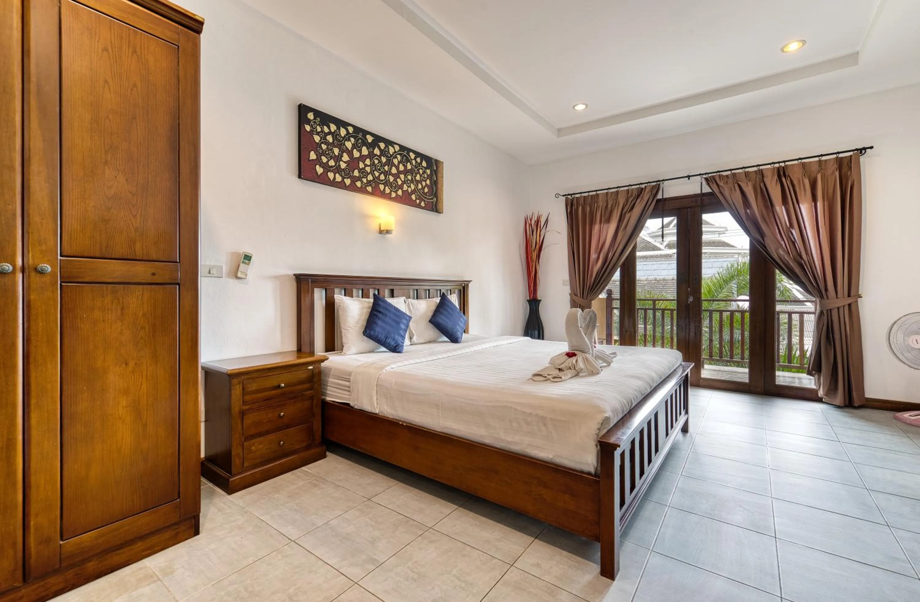 Bed in The Bulin Residence