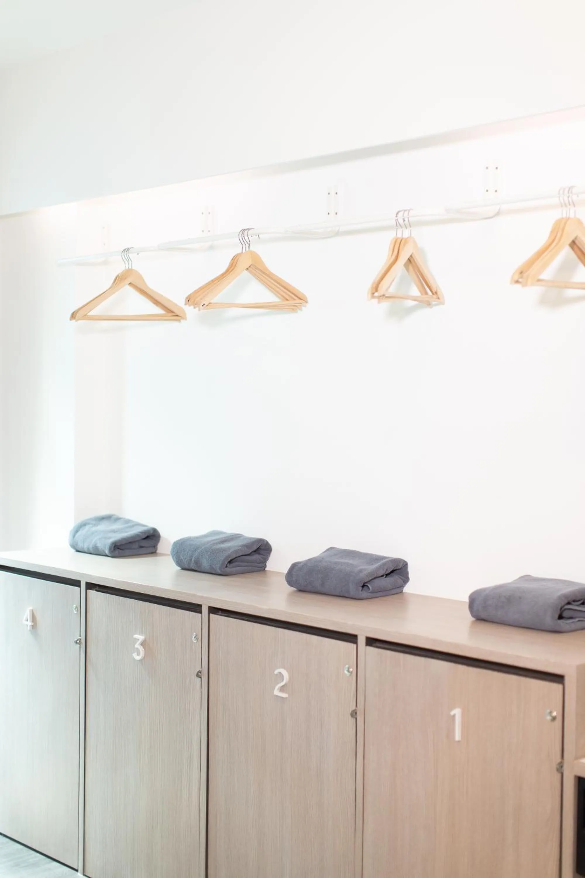 towels in Wake Up Aonang Hotel