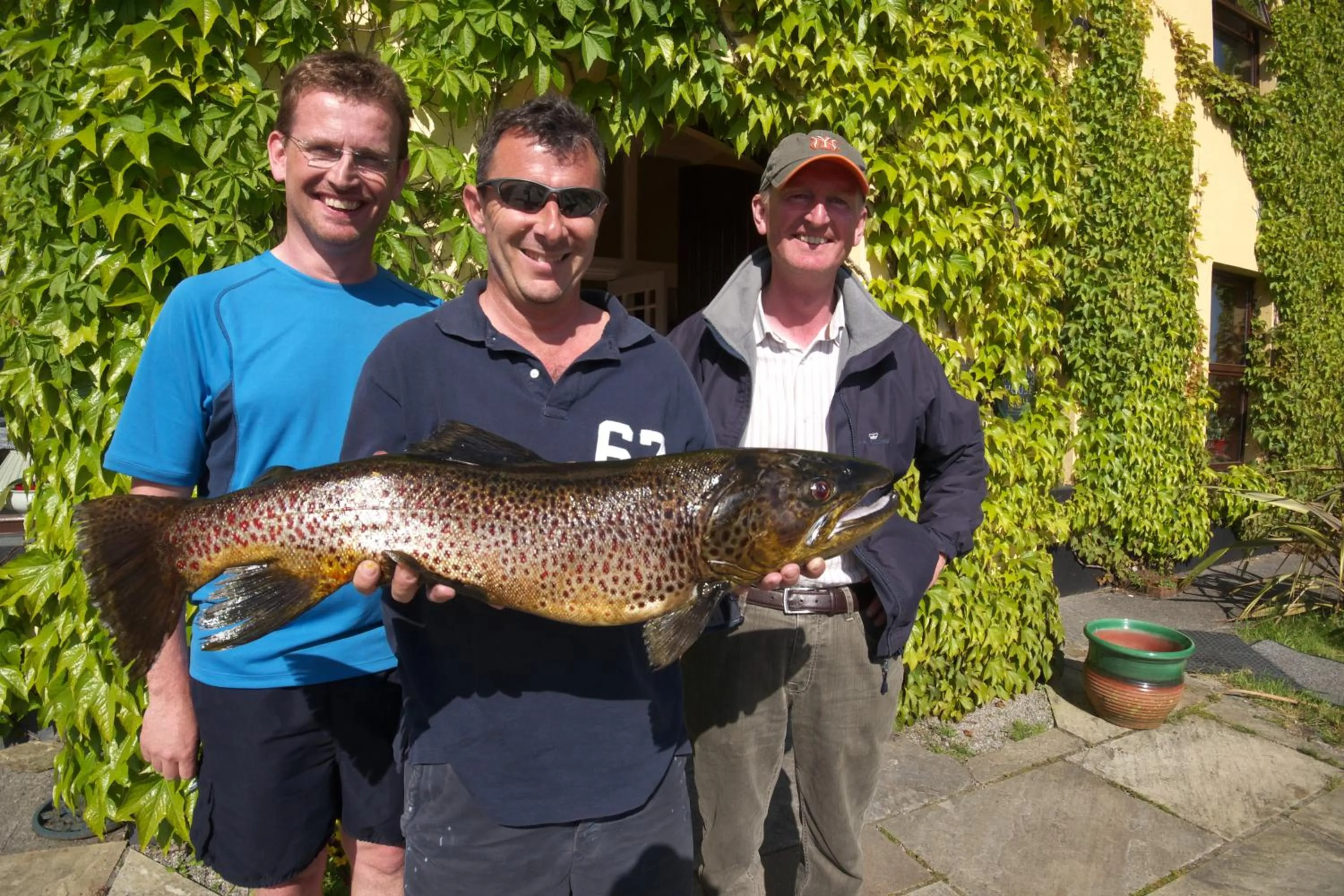 group of guests in Lough Inagh Lodge Hotel
