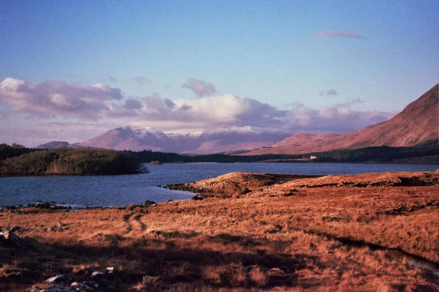 Natural landscape in Lough Inagh Lodge Hotel