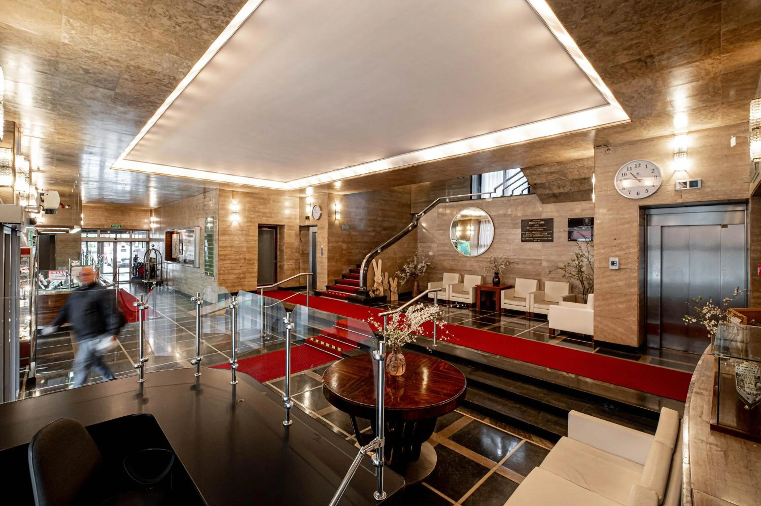 Lobby or reception in Nowy Dom Zdrojowy