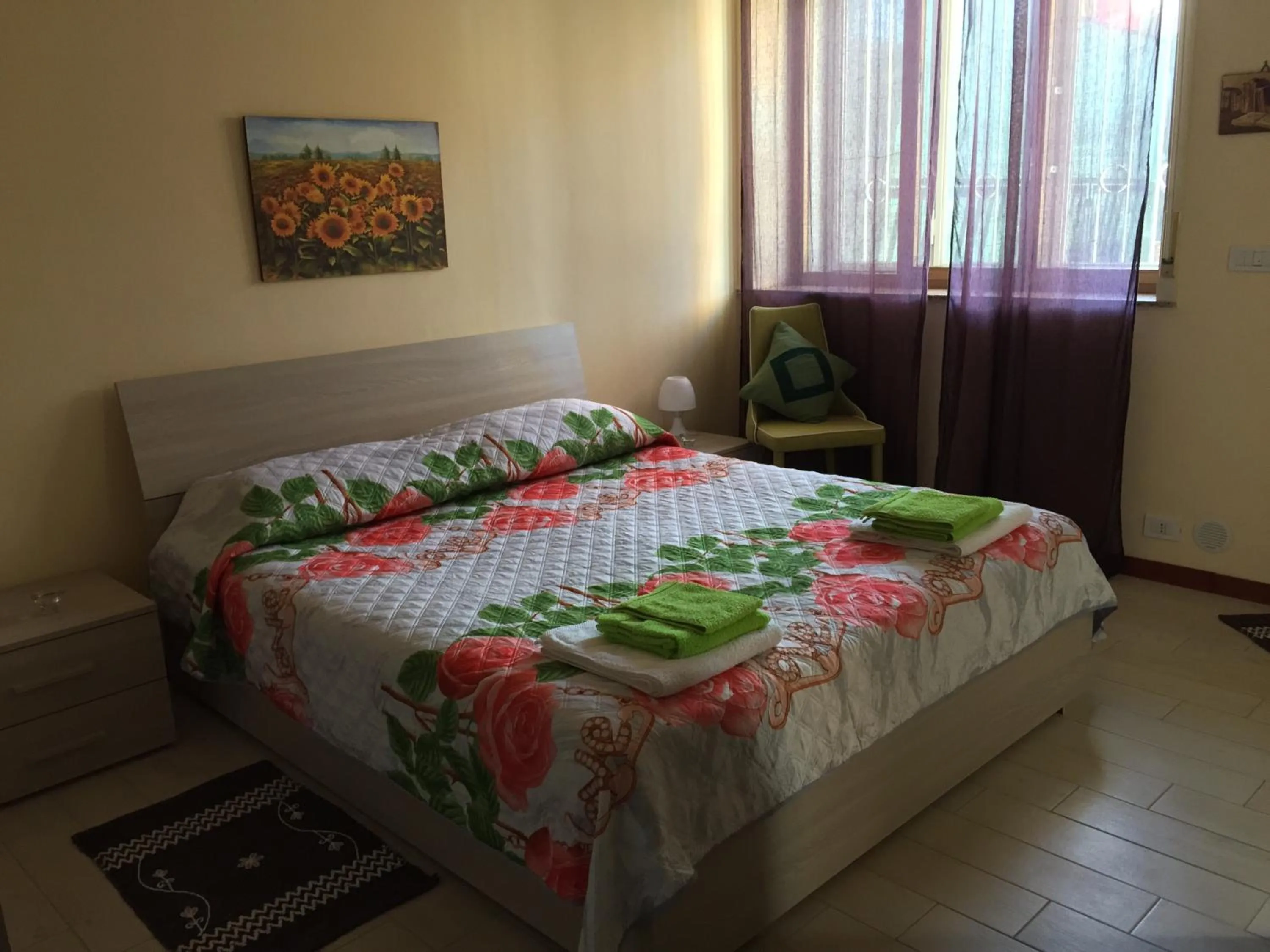 Bed in L'Agrifoglio Dell'Etna