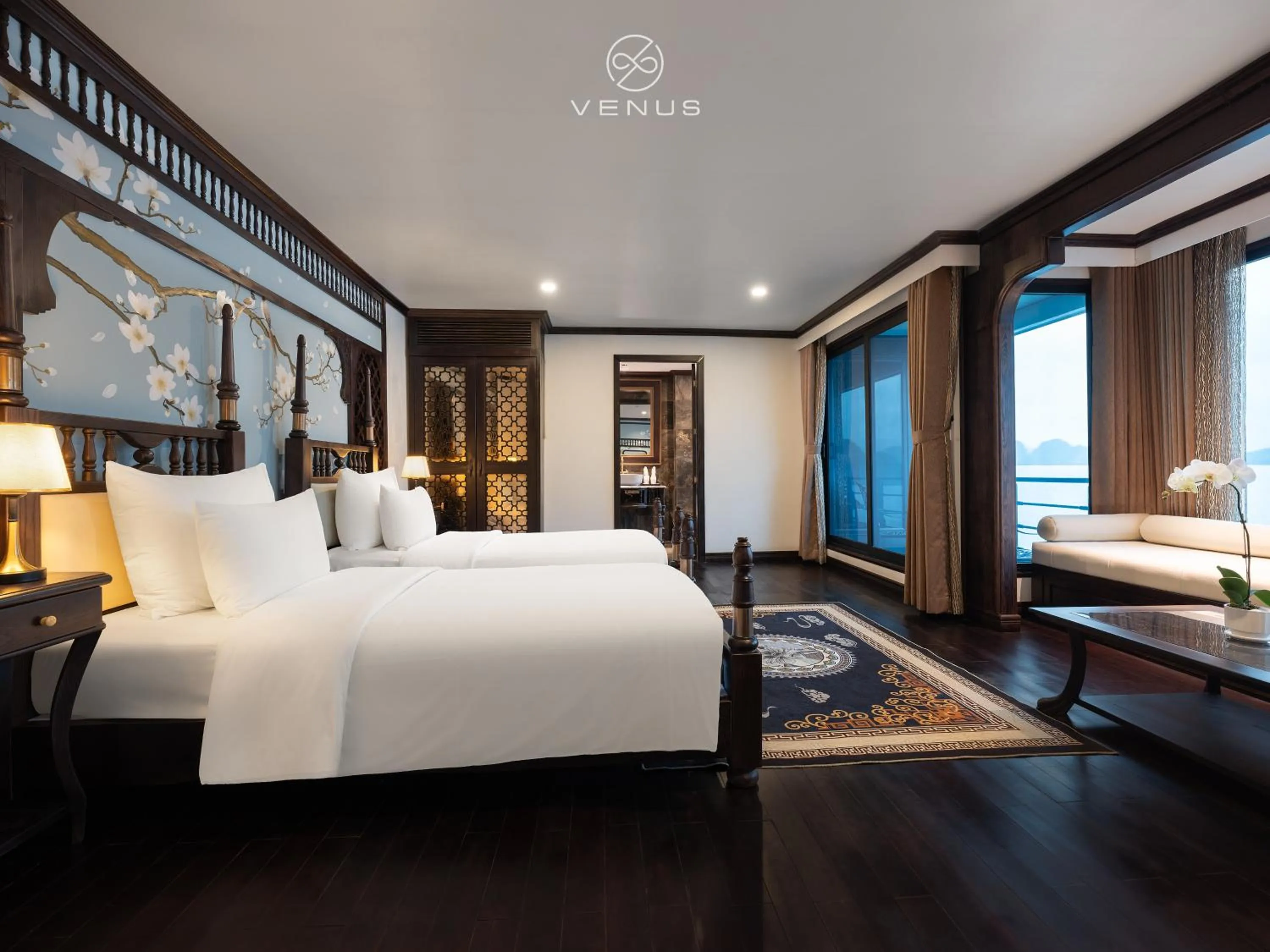Property building, Bed in Era Cruise Halong Bay by Venus Group