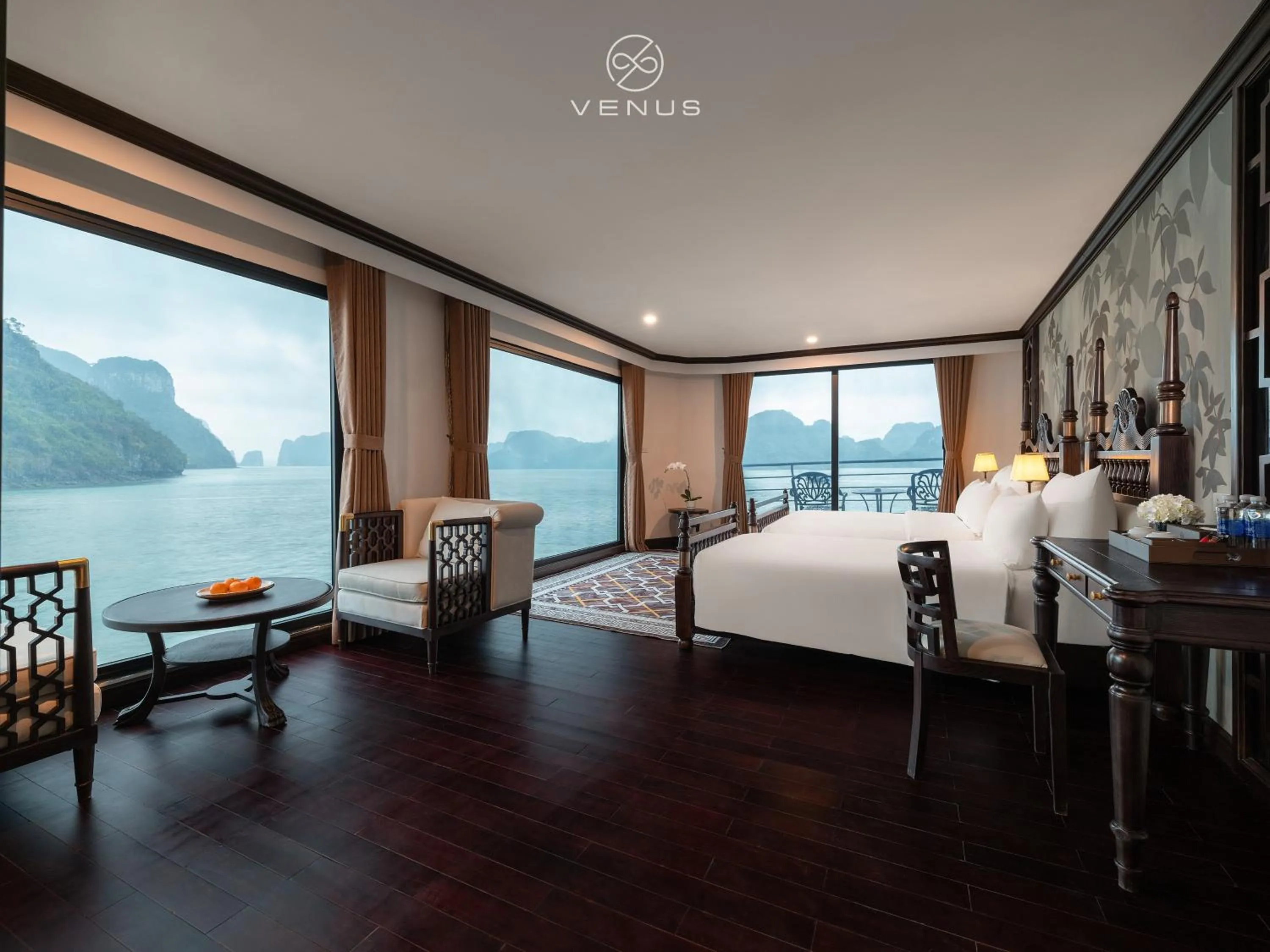 Bed in Era Cruise Halong Bay by Venus Group
