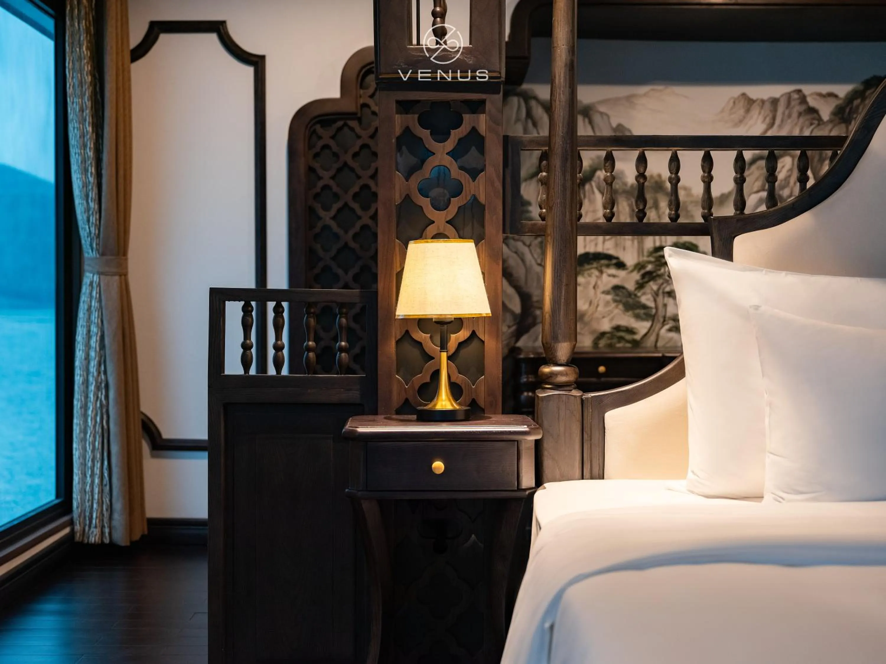 Bed in Era Cruise Halong Bay by Venus Group