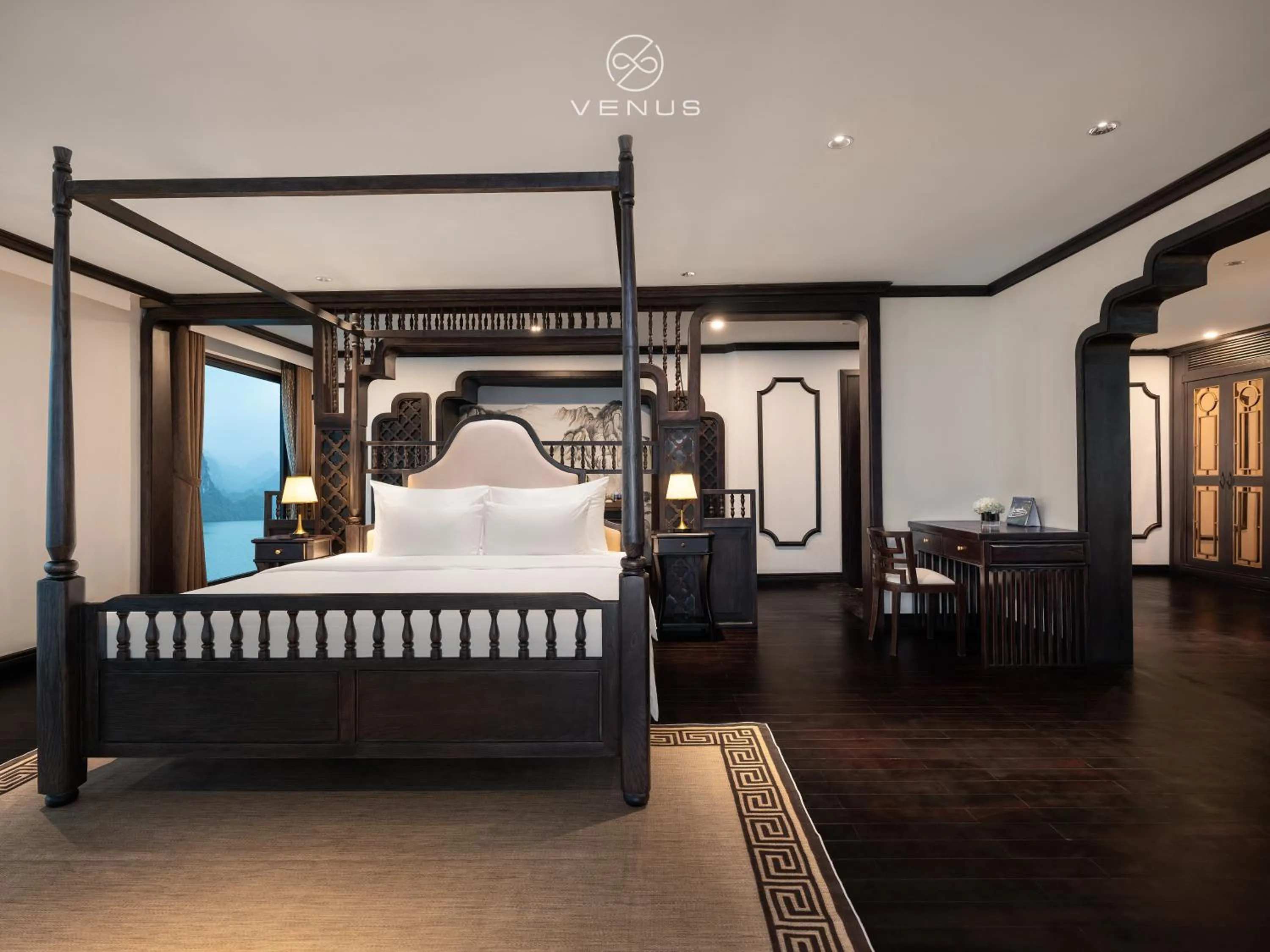 Bed in Era Cruise Halong Bay by Venus Group
