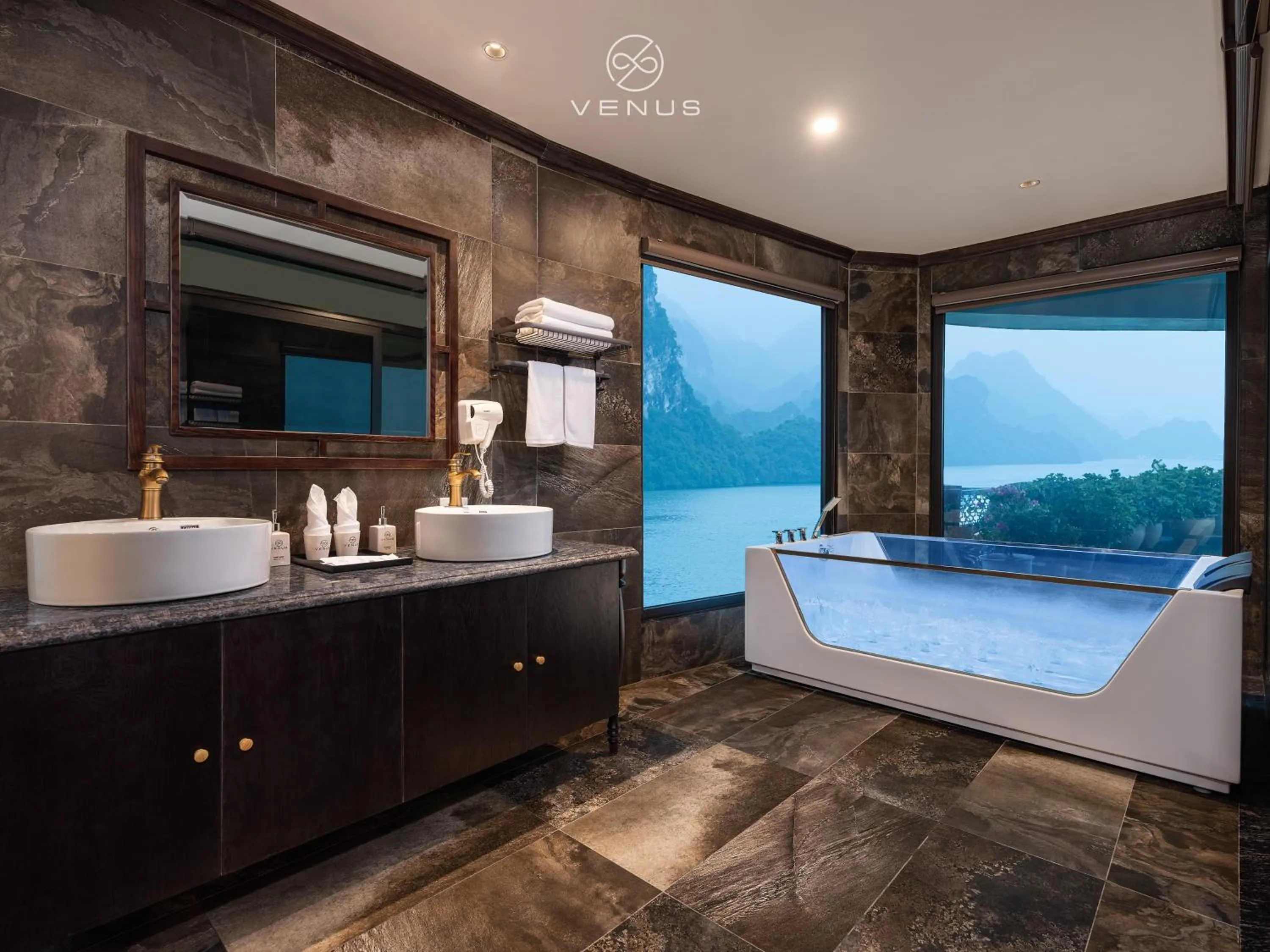 Bed in Era Cruise Halong Bay by Venus Group