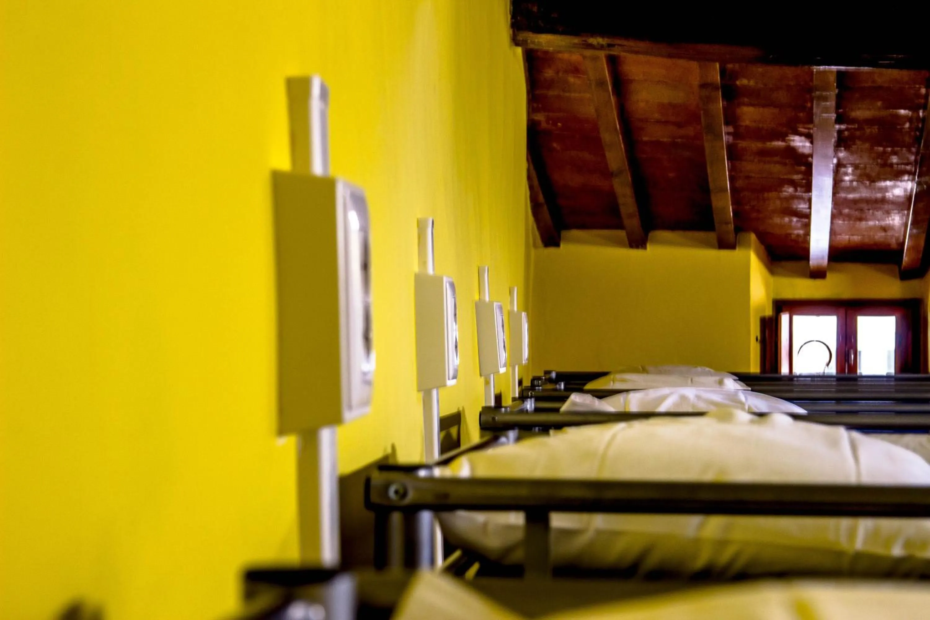 Spring, Bed in Hostel Santa Monaca