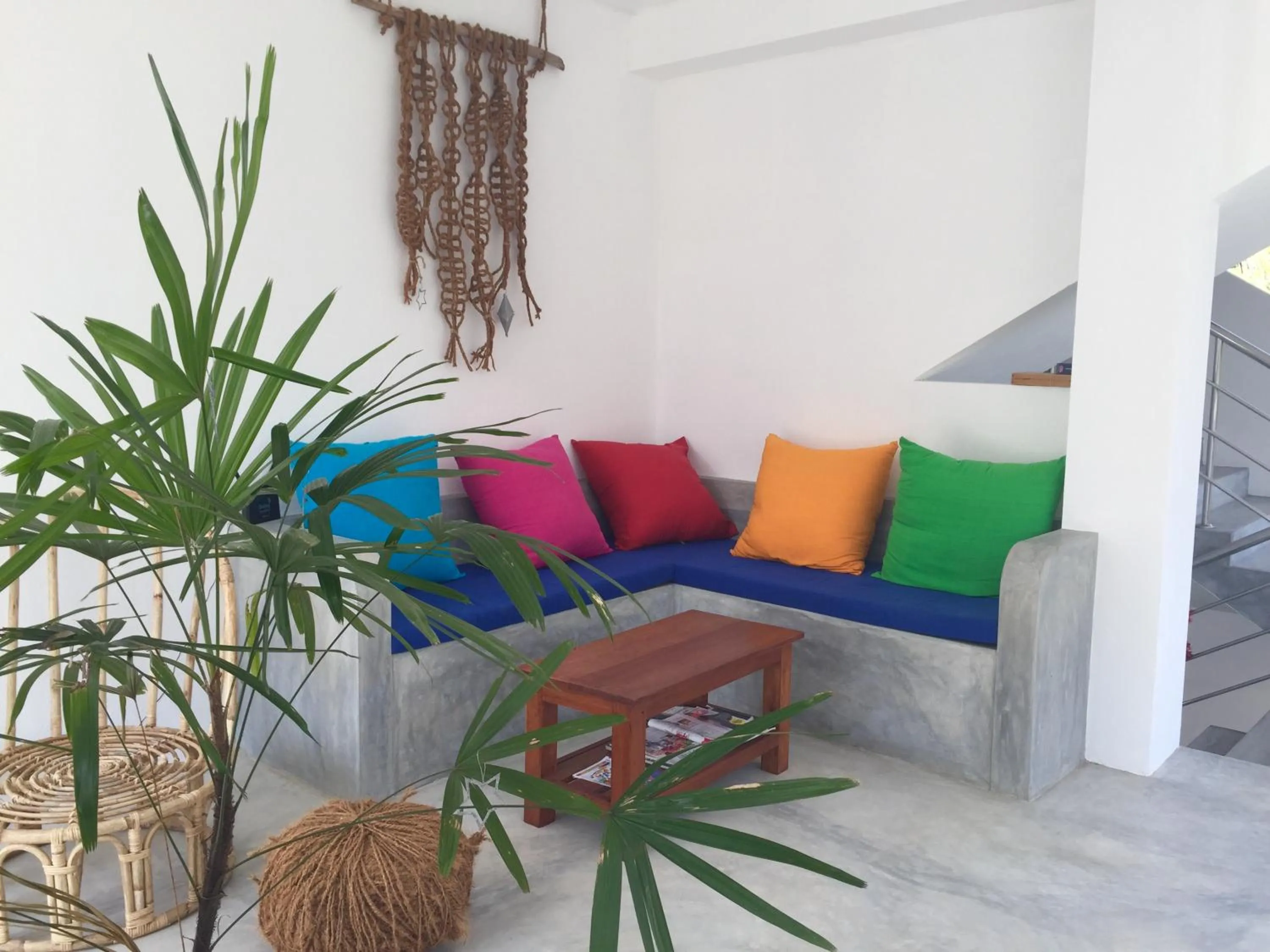 Seating area in Jippie The Villa