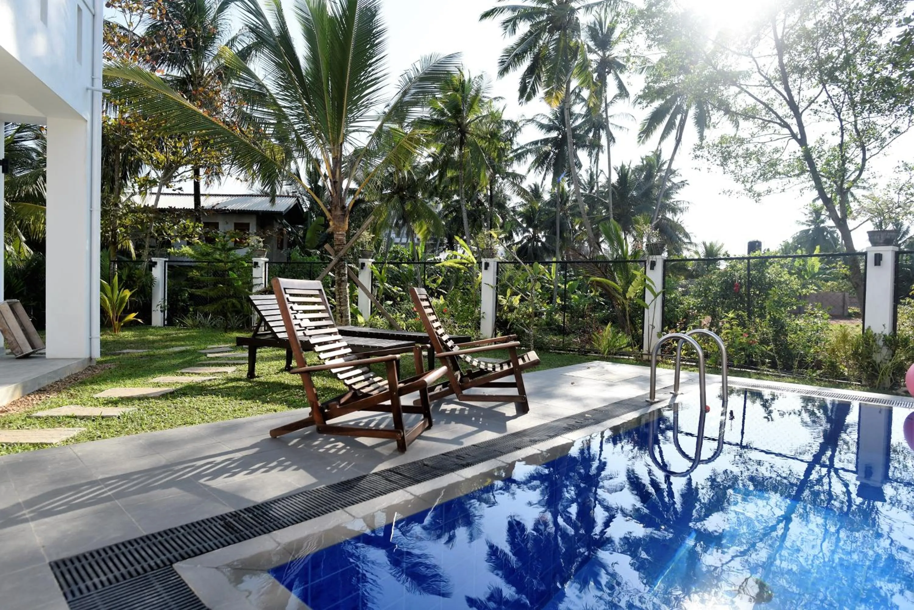 Garden in Jippie The Villa