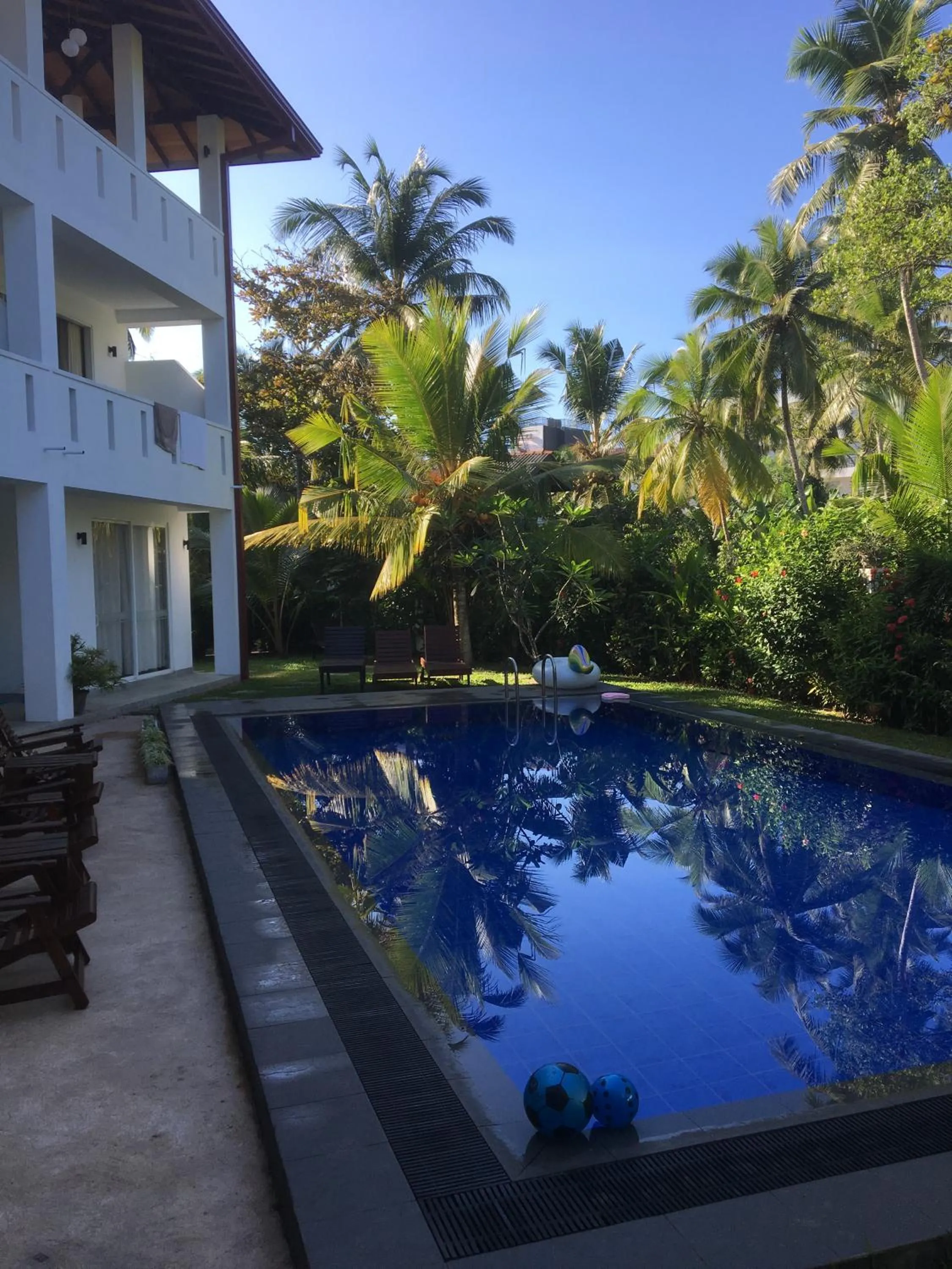 Garden view in Jippie The Villa