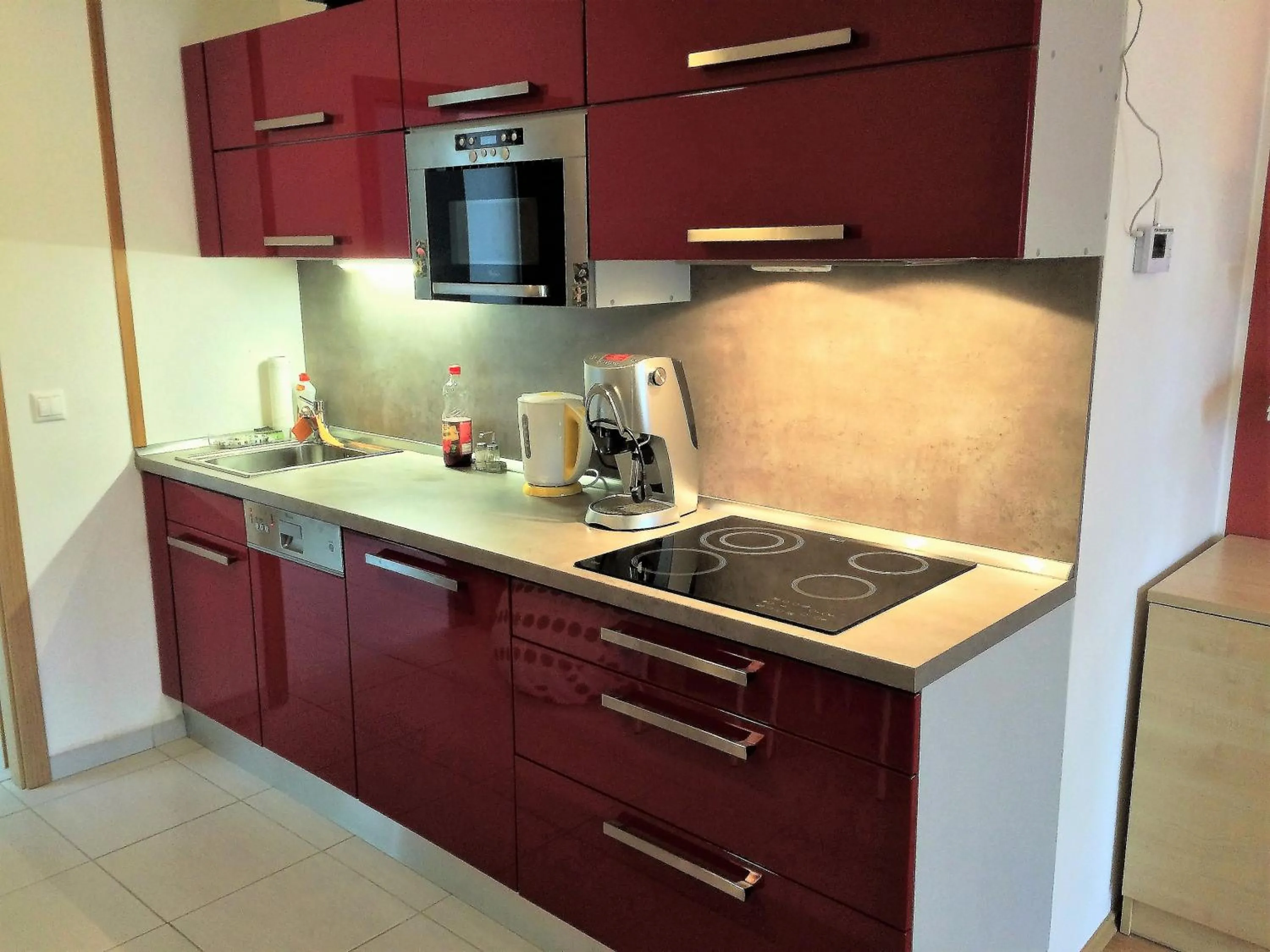 Kitchen or kitchenette in Horský apartmán Razula