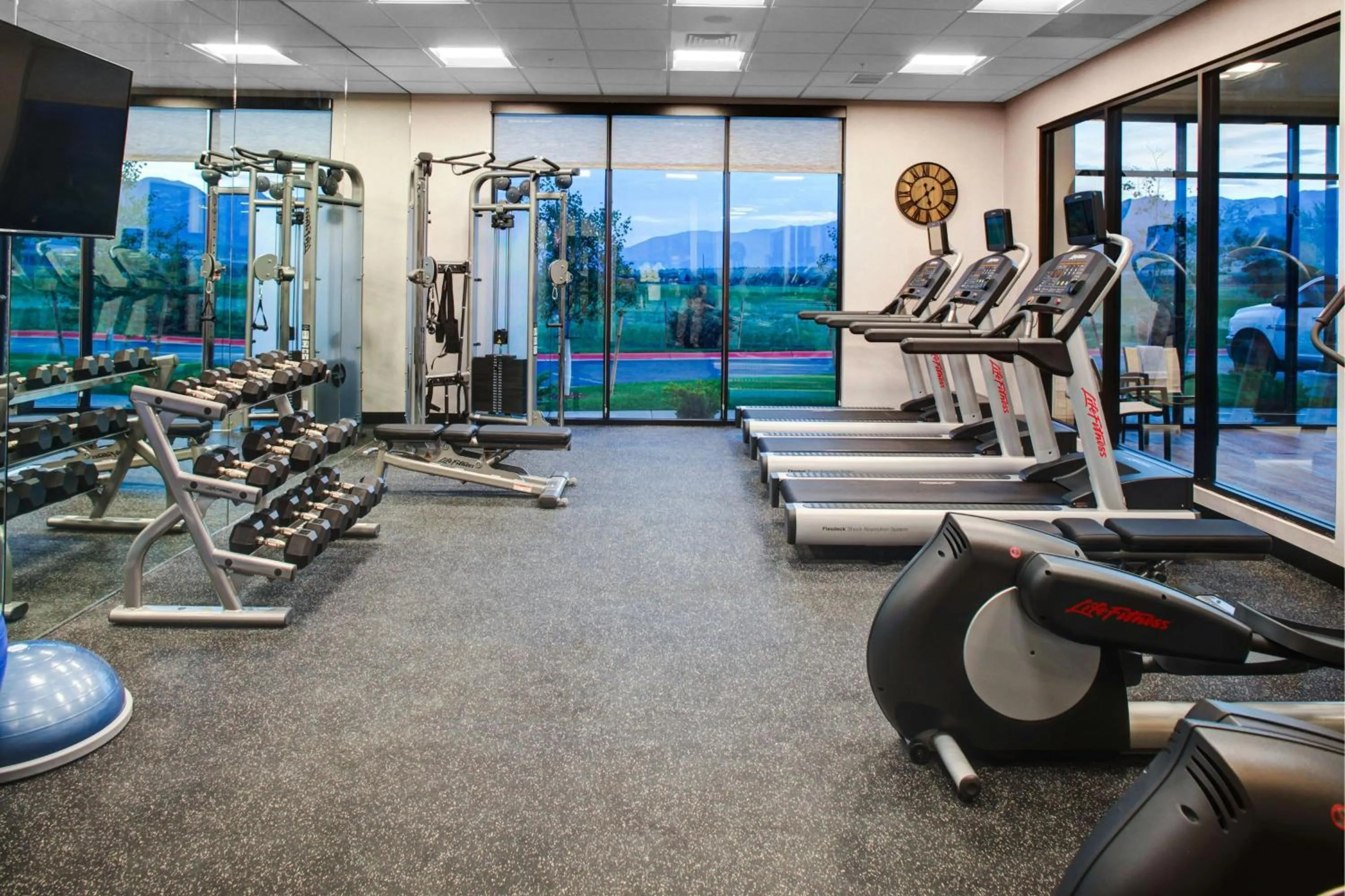 Fitness centre/facilities in SpringHill Suites by Marriott Bozeman