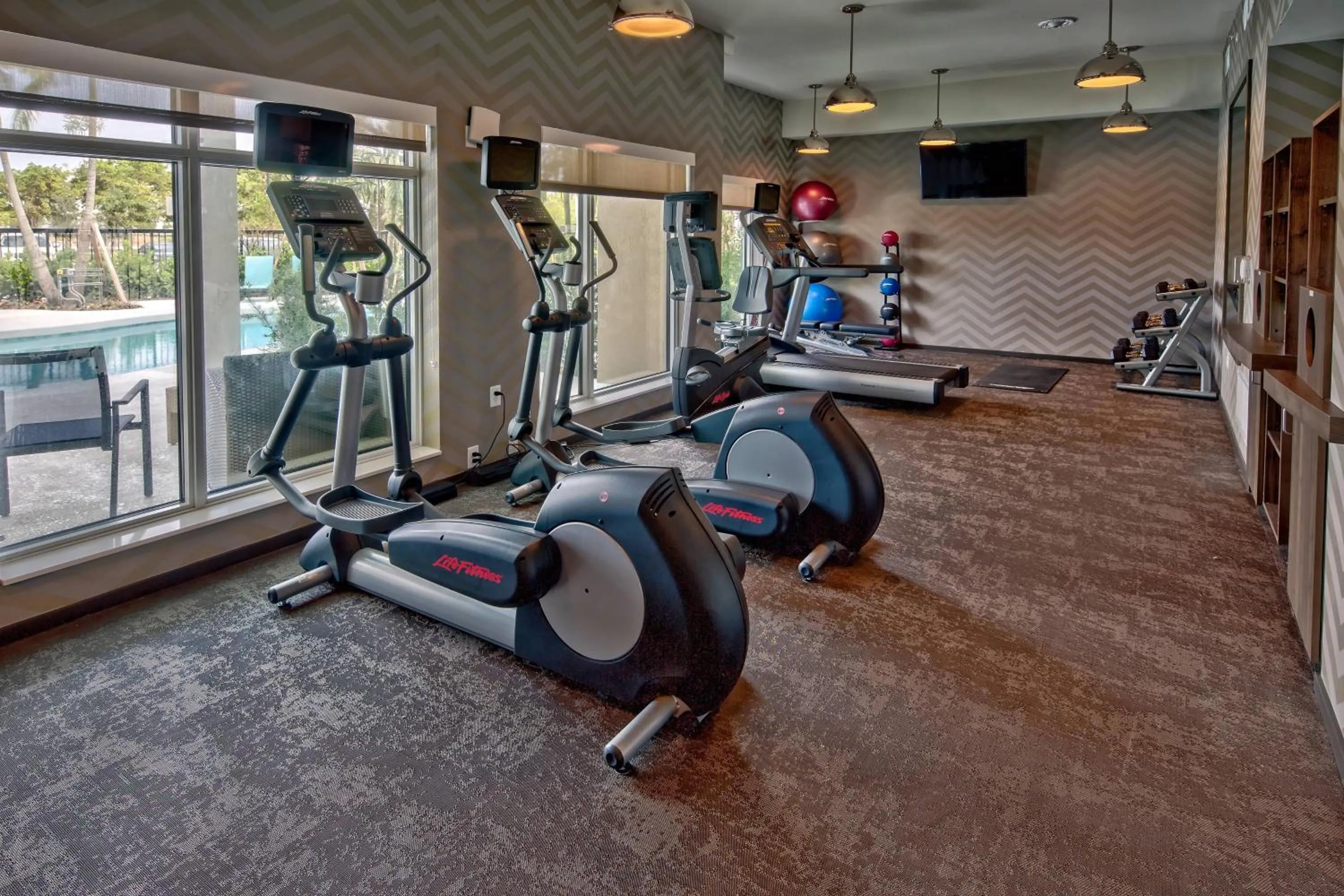 Fitness centre/facilities in Residence Inn Fort Lauderdale Pompano Beach Central