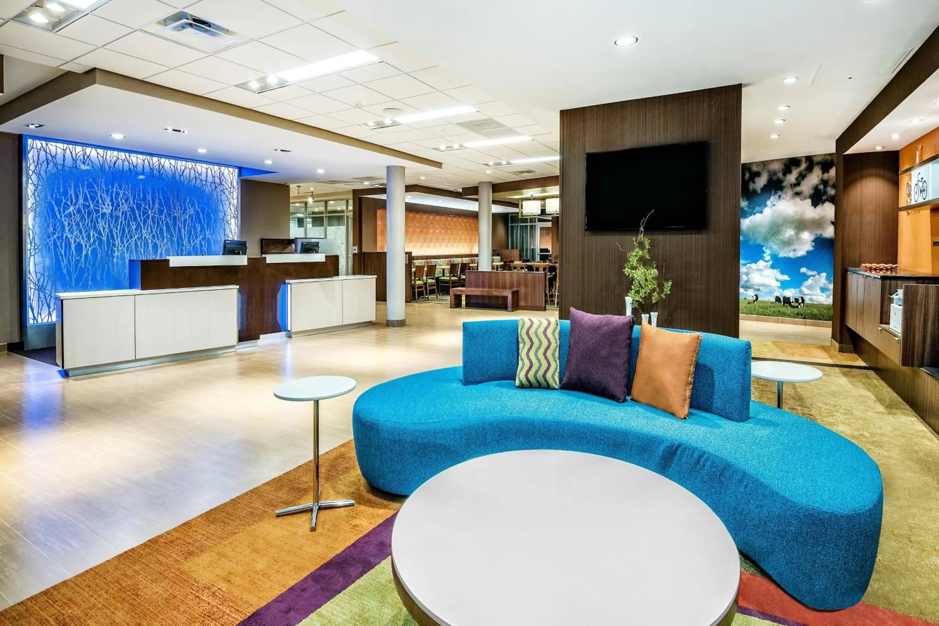 Lobby or reception in Fairfield Inn & Suites Van Canton Area
