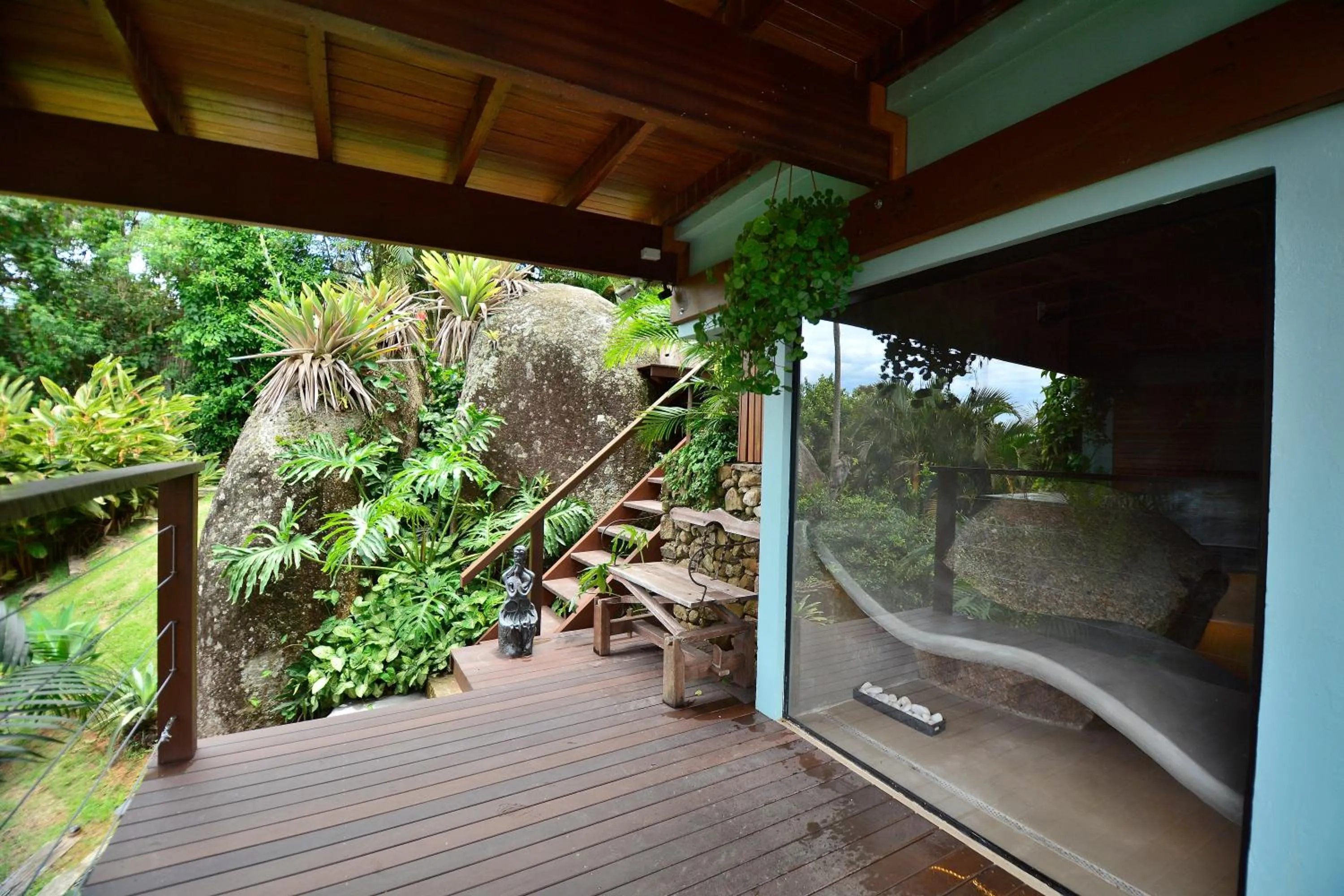 Sauna in Villa Gardena Suites