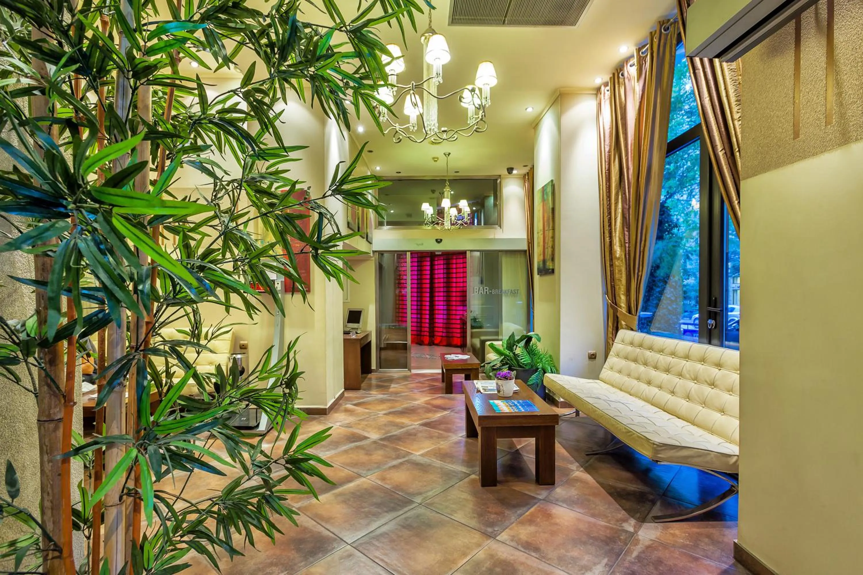 Lobby or reception in Egnatia Hotel