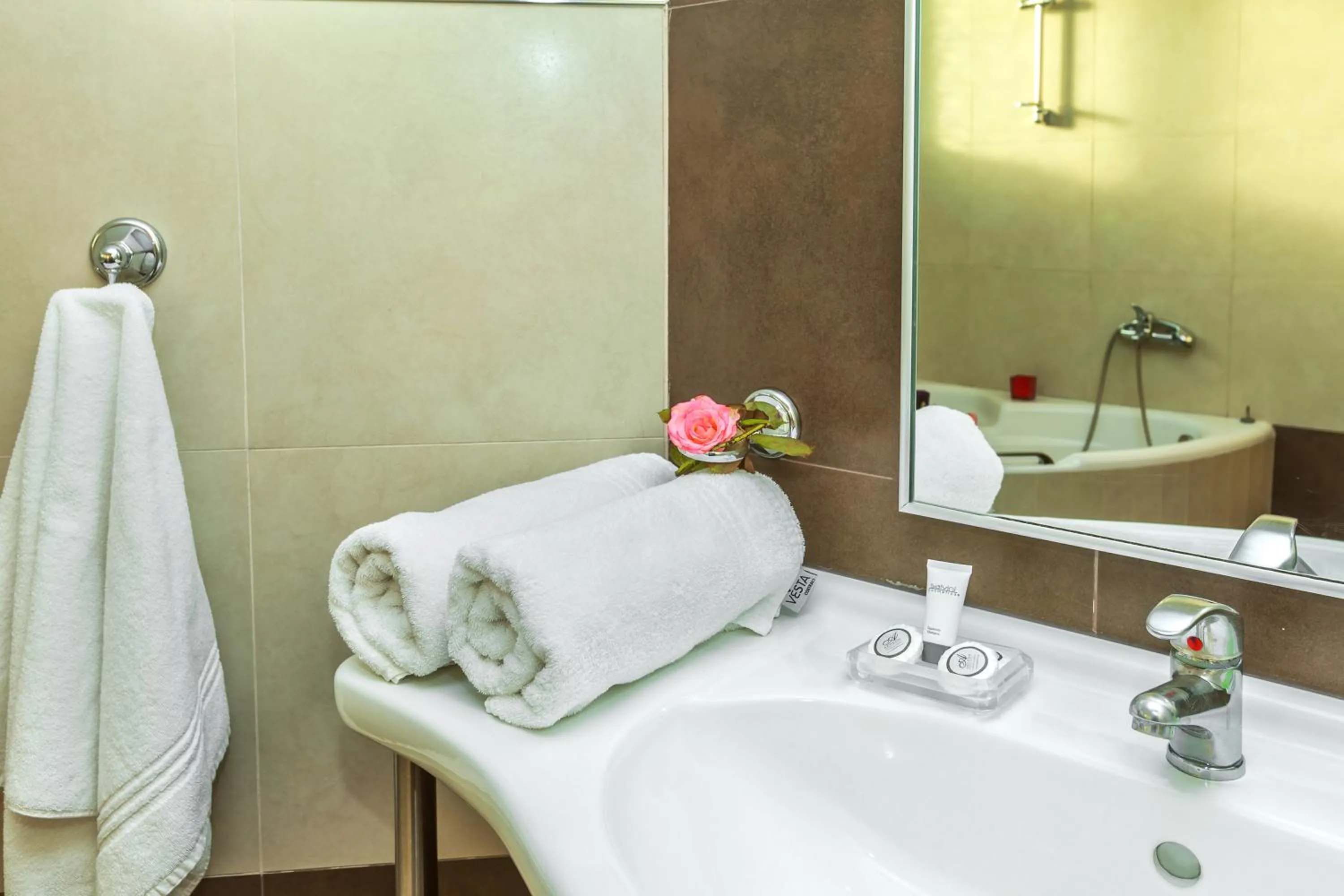 Bathroom in Egnatia Hotel