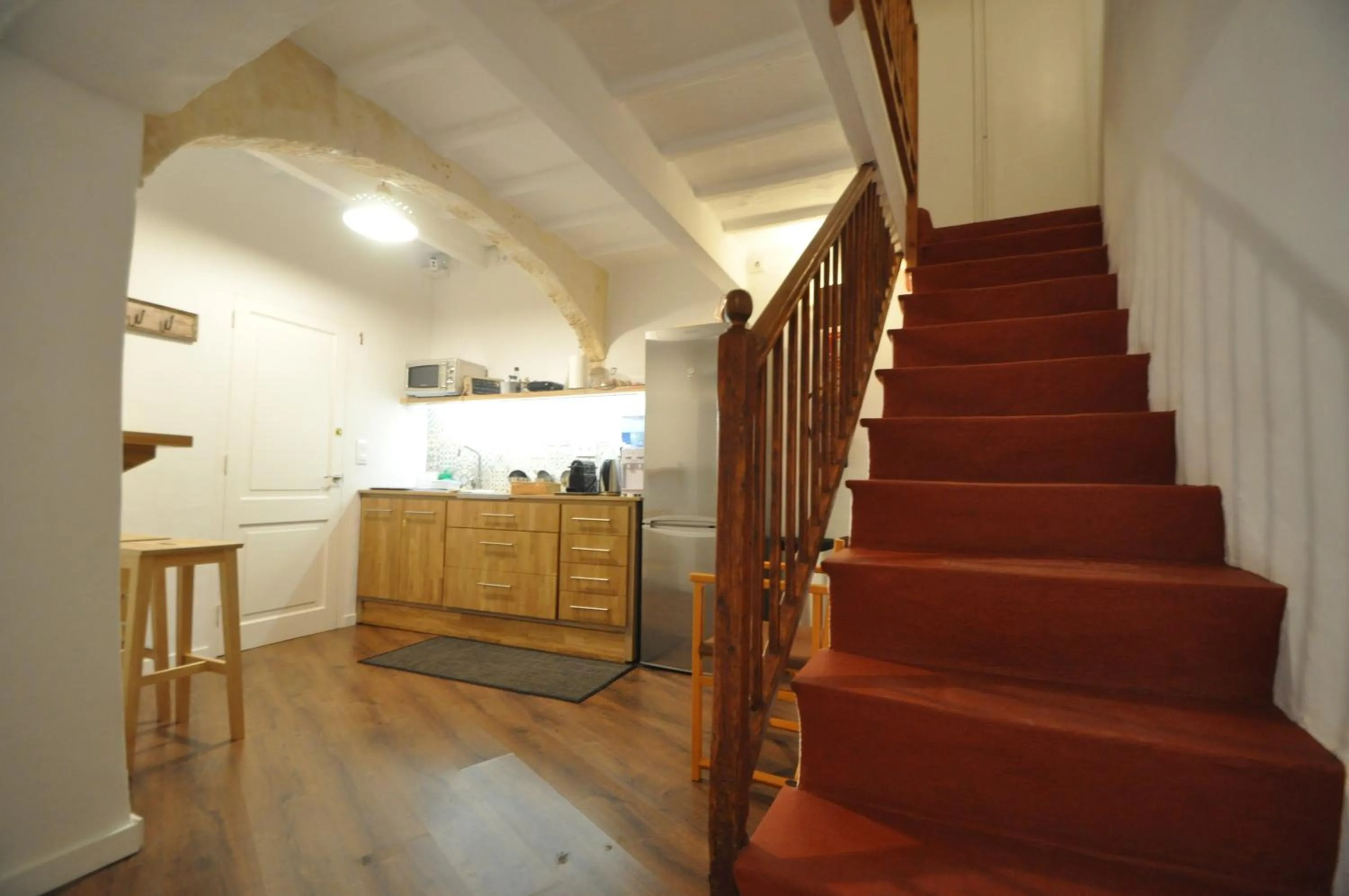 Communal kitchen in Port Antic Ciutadella by My Rooms Hotels TI