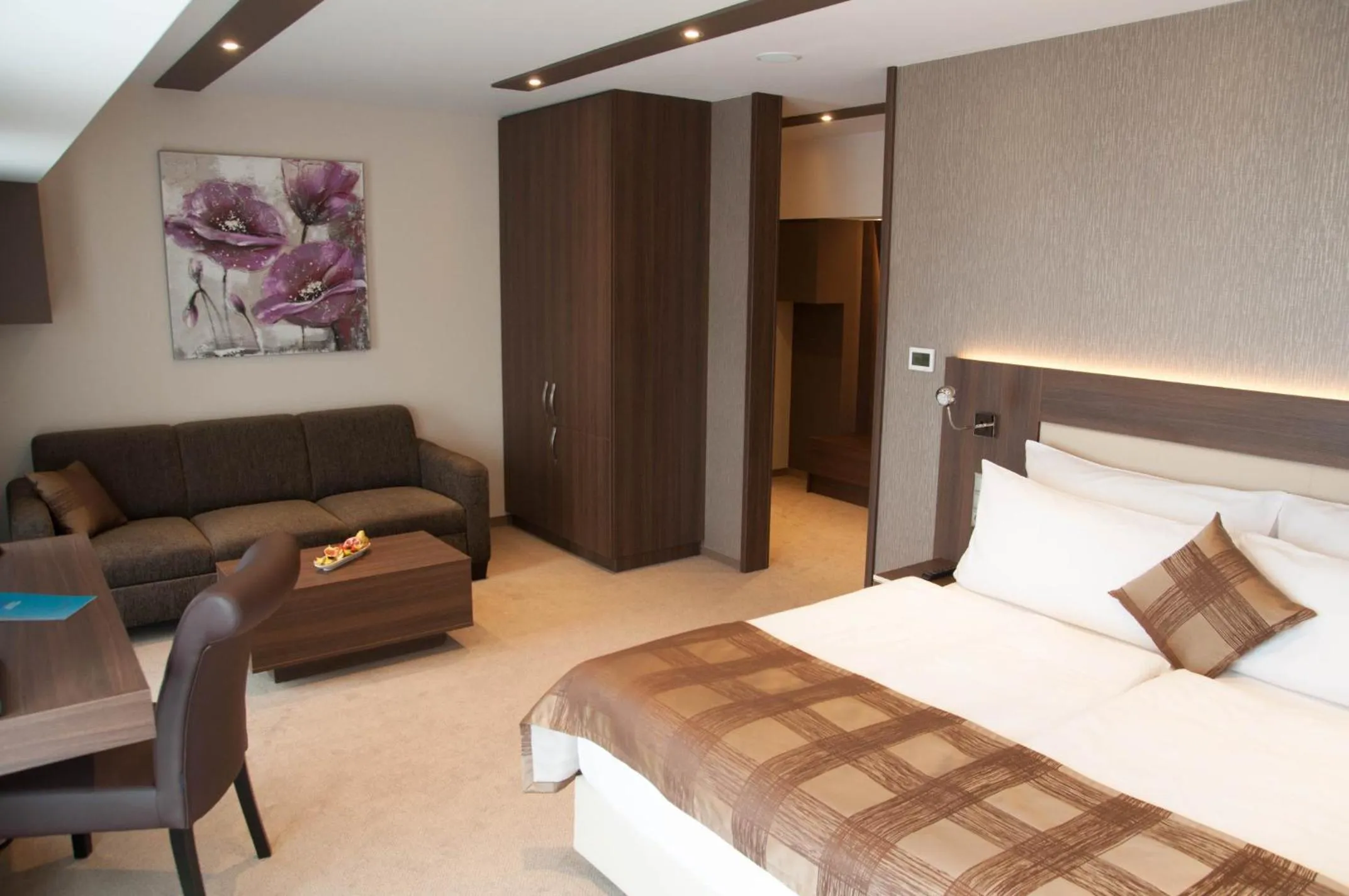 Photo of the whole room, Bed in AZUL Hotel & Restaurant Partizánske