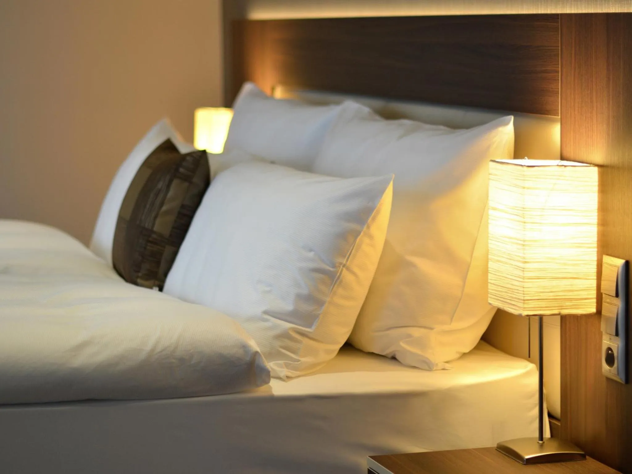 Decorative detail, Bed in AZUL Hotel & Restaurant Partizánske