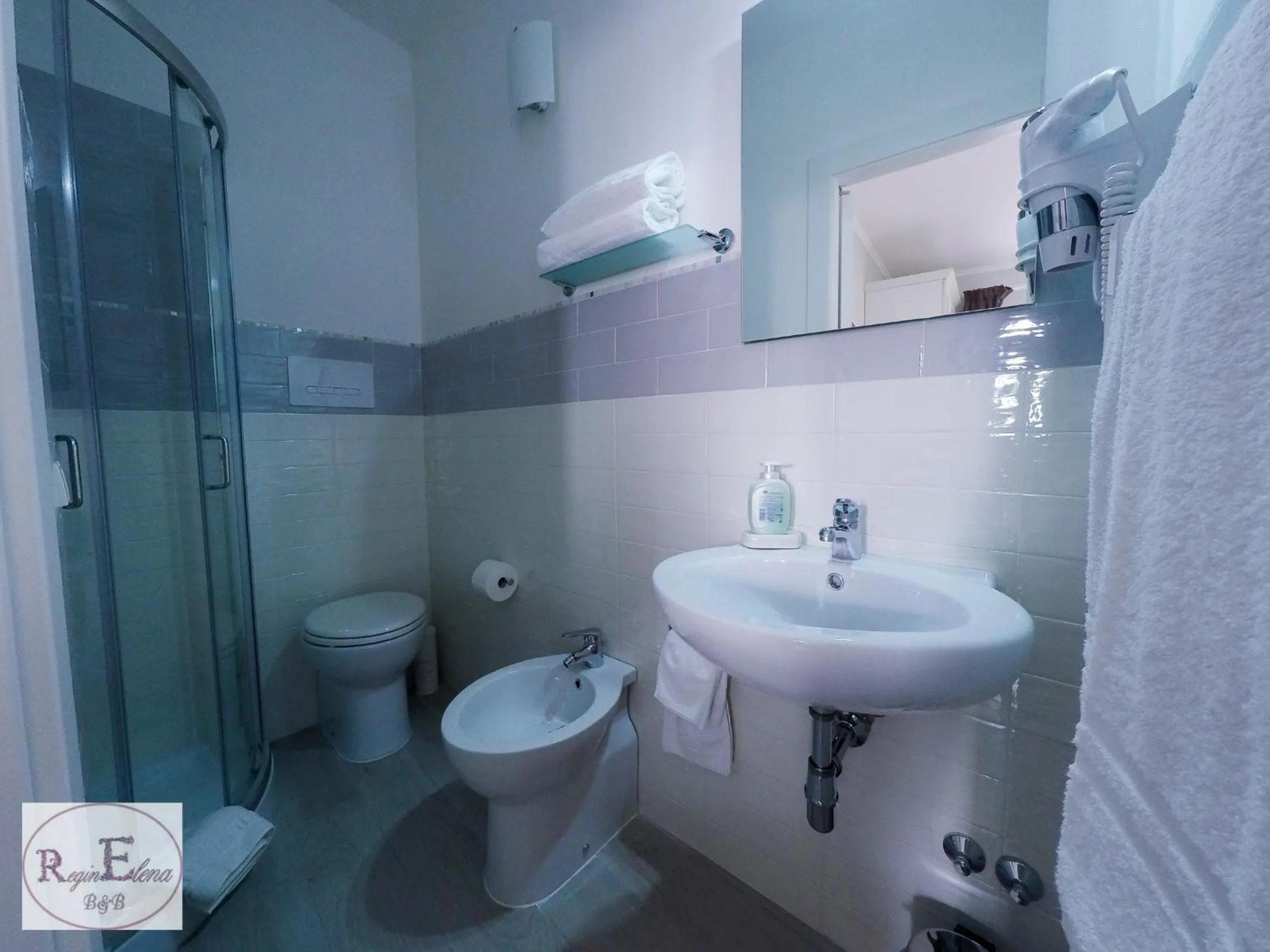 Shower in ReginElena B&B