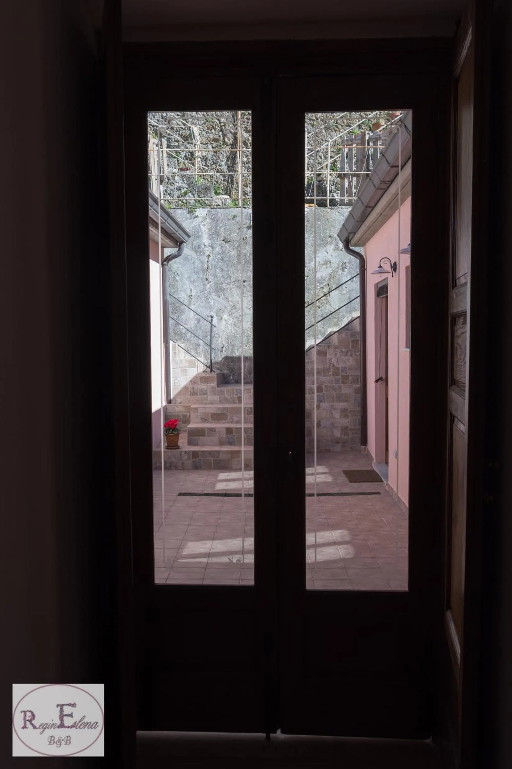 Patio in ReginElena B&B