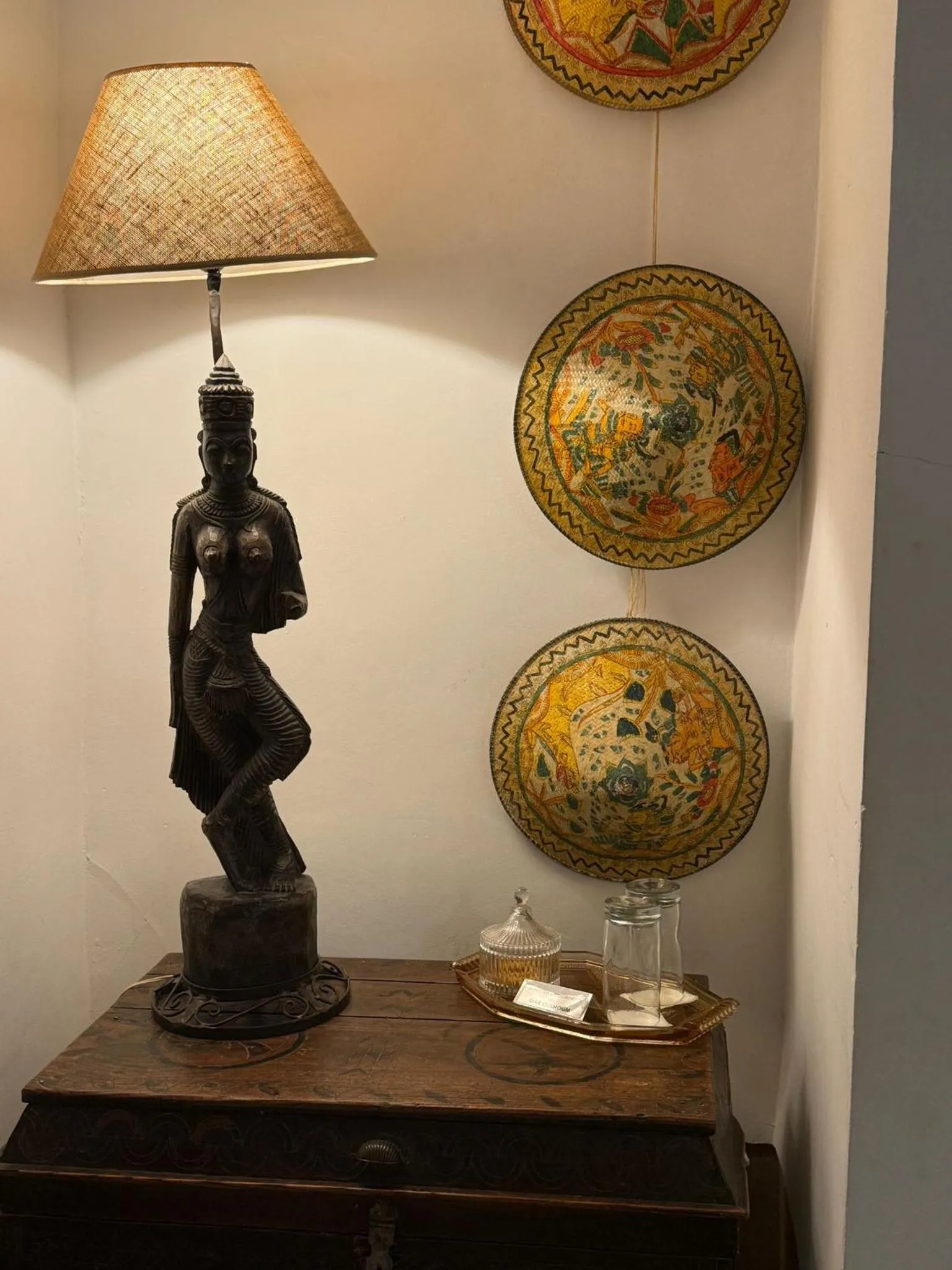 Decorative detail in Riad Dar Oulhoum