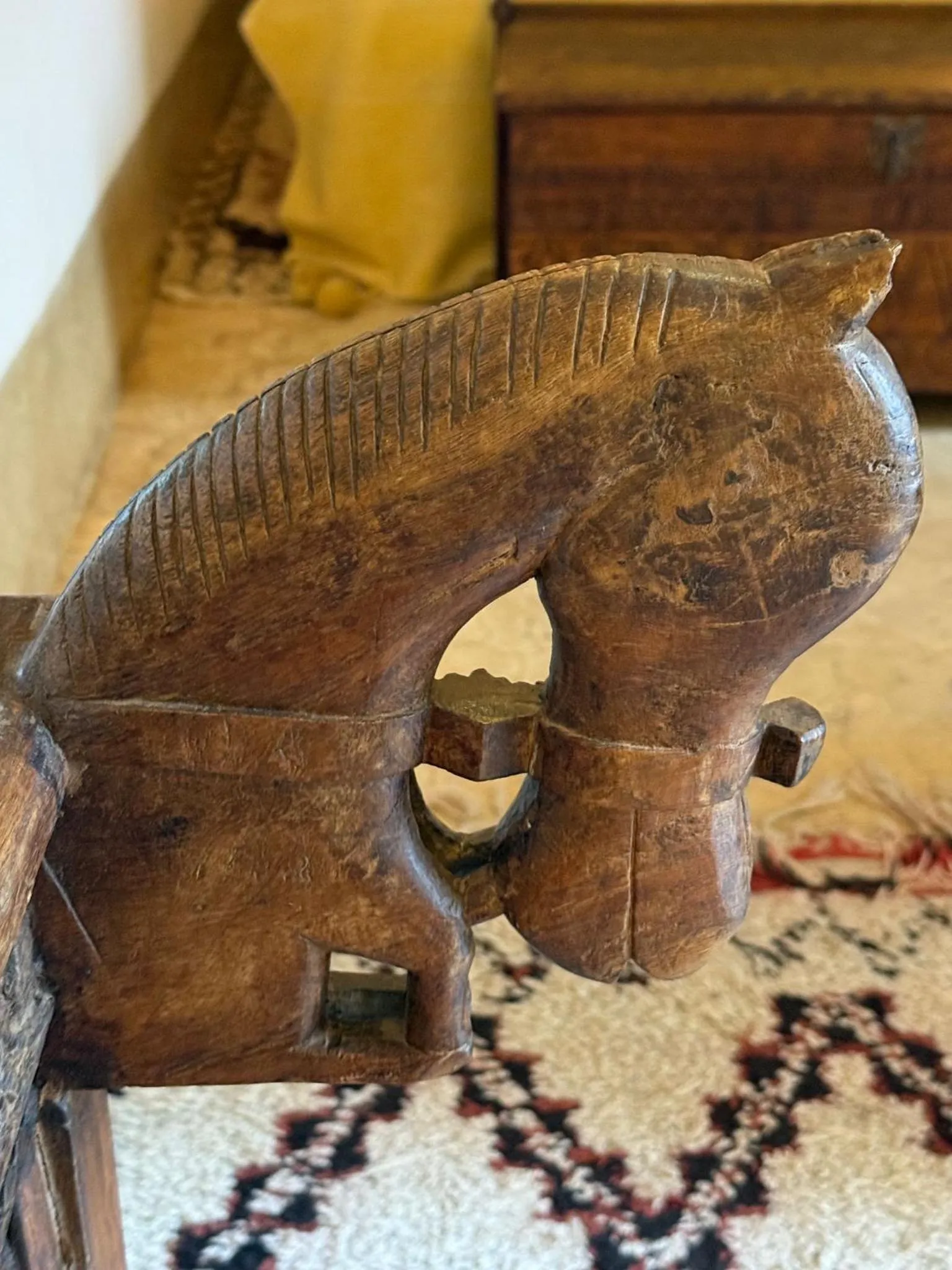 Decorative detail in Riad Dar Oulhoum