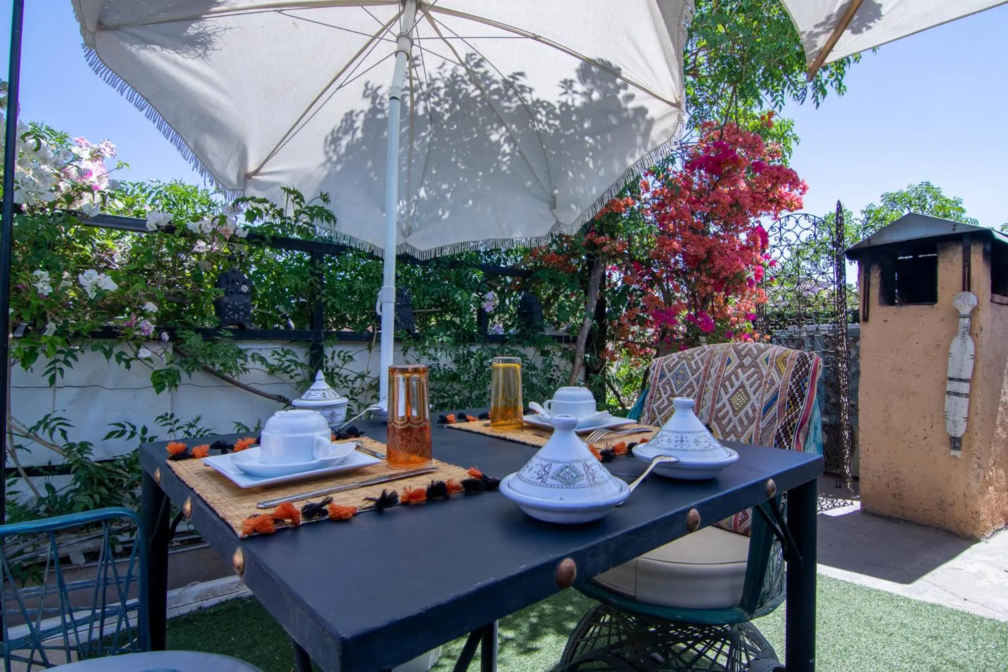 Balcony/Terrace in Riad Dar Oulhoum