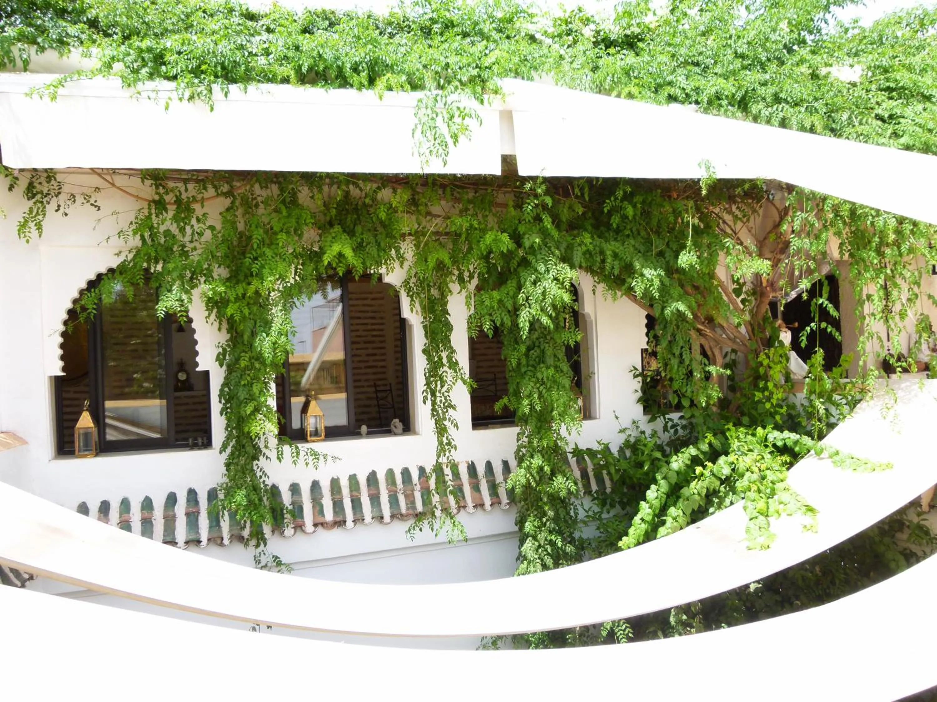 Balcony/Terrace in Riad Dar Oulhoum