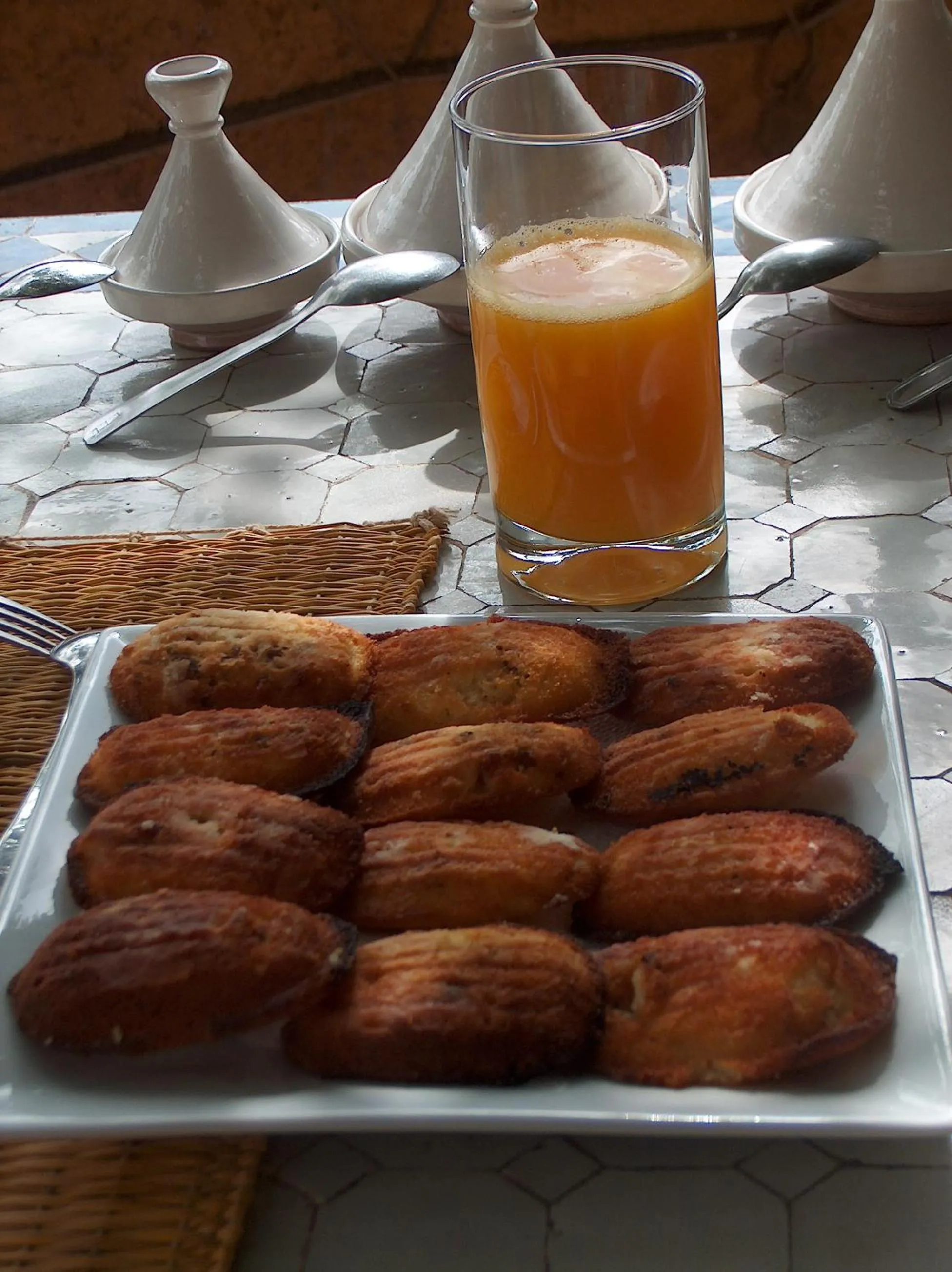 Breakfast in Riad Dar Oulhoum