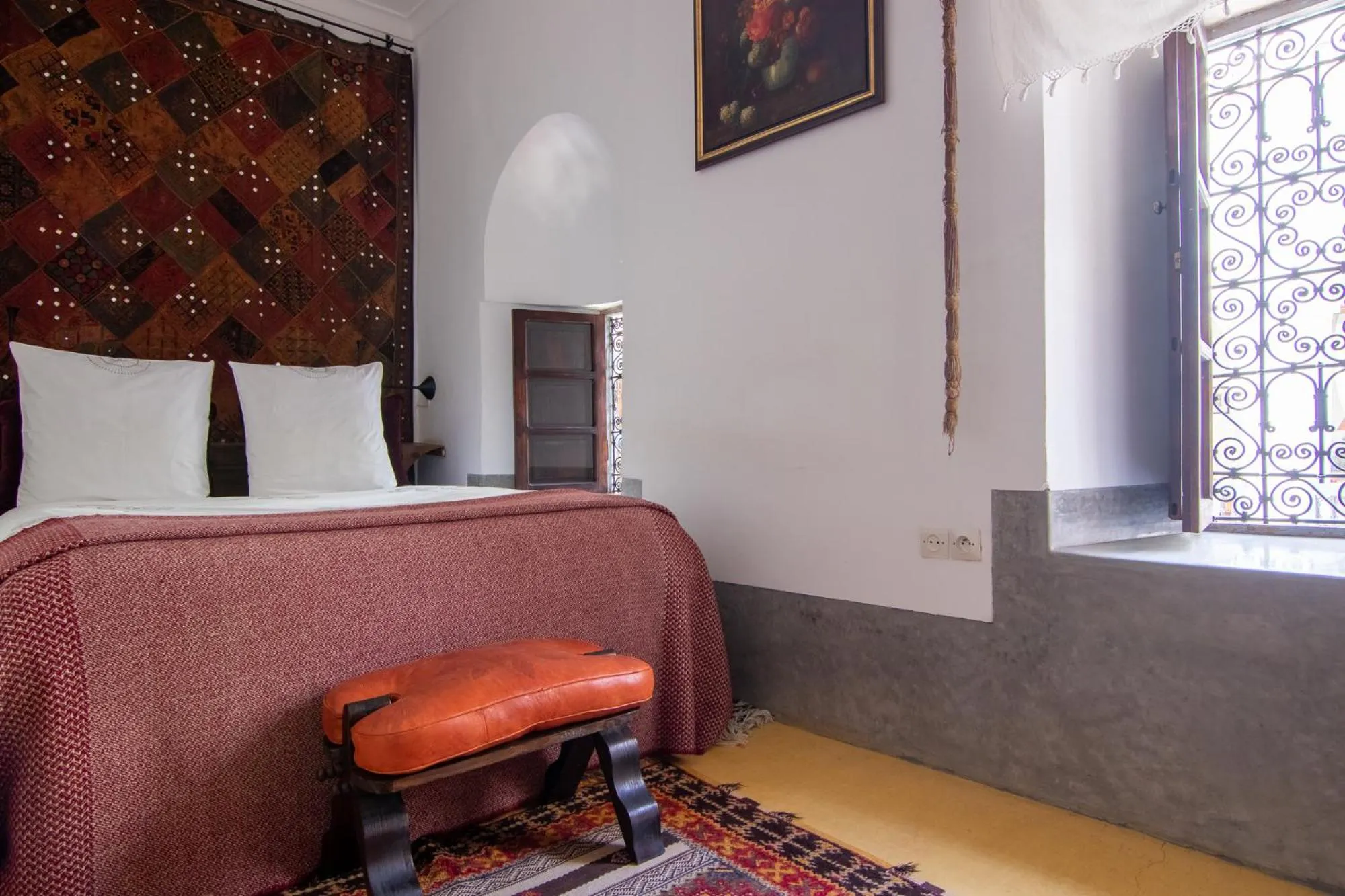 Bedroom, Bed in Riad Dar Oulhoum