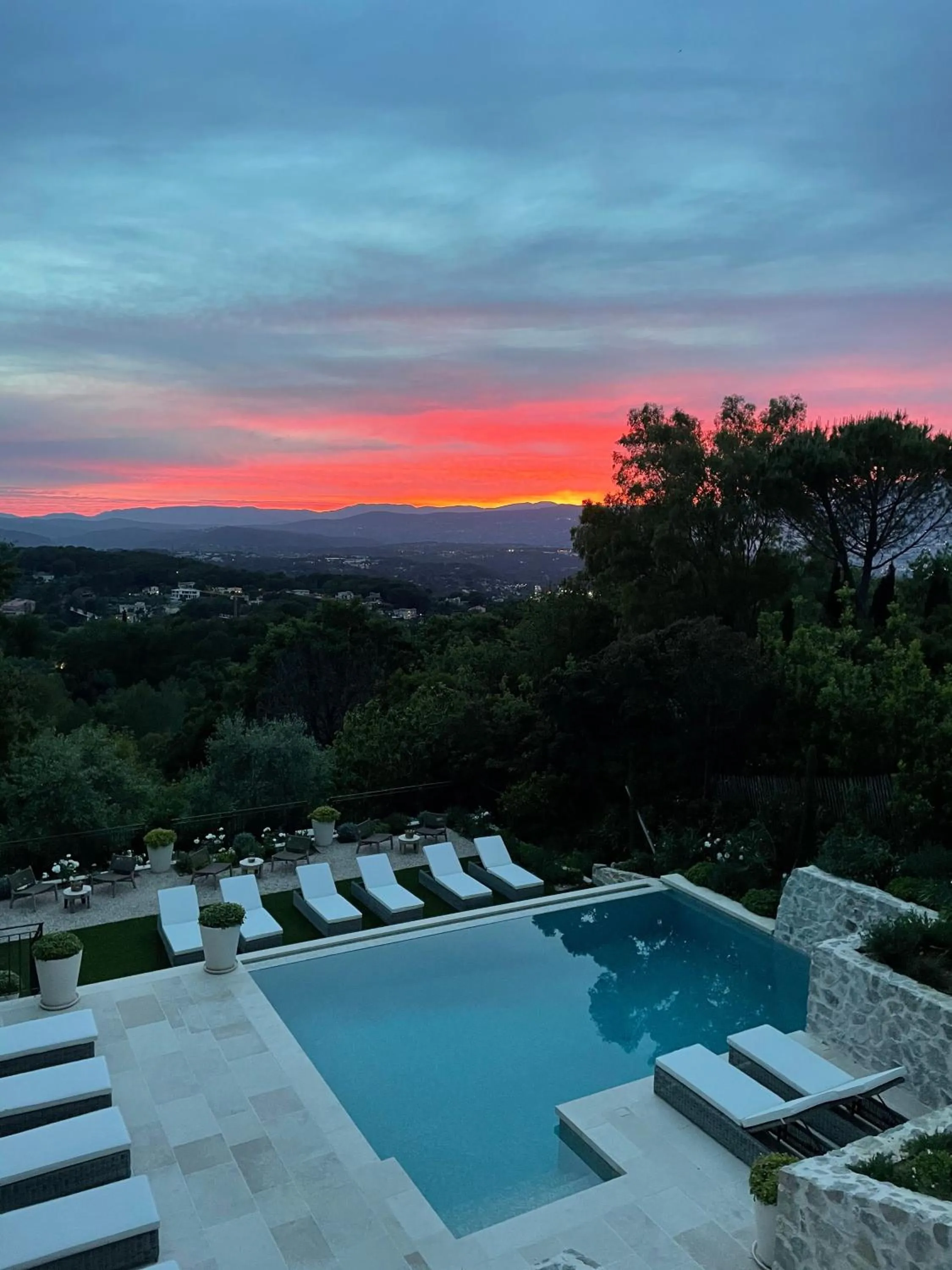 Sunset in Mougins Luxury Retreats
