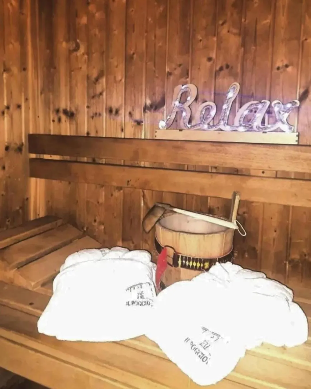 Sauna in Il Poggio di Teo