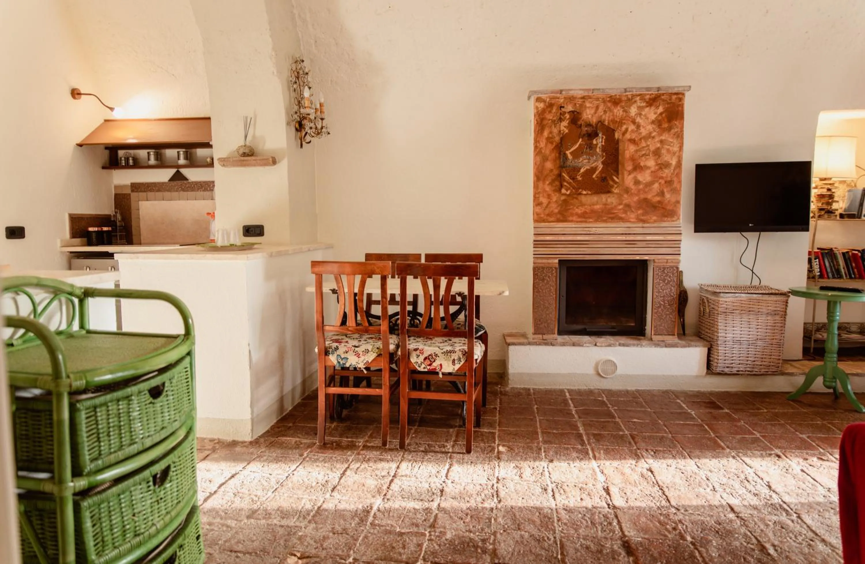 Living room in Il Poggio di Teo
