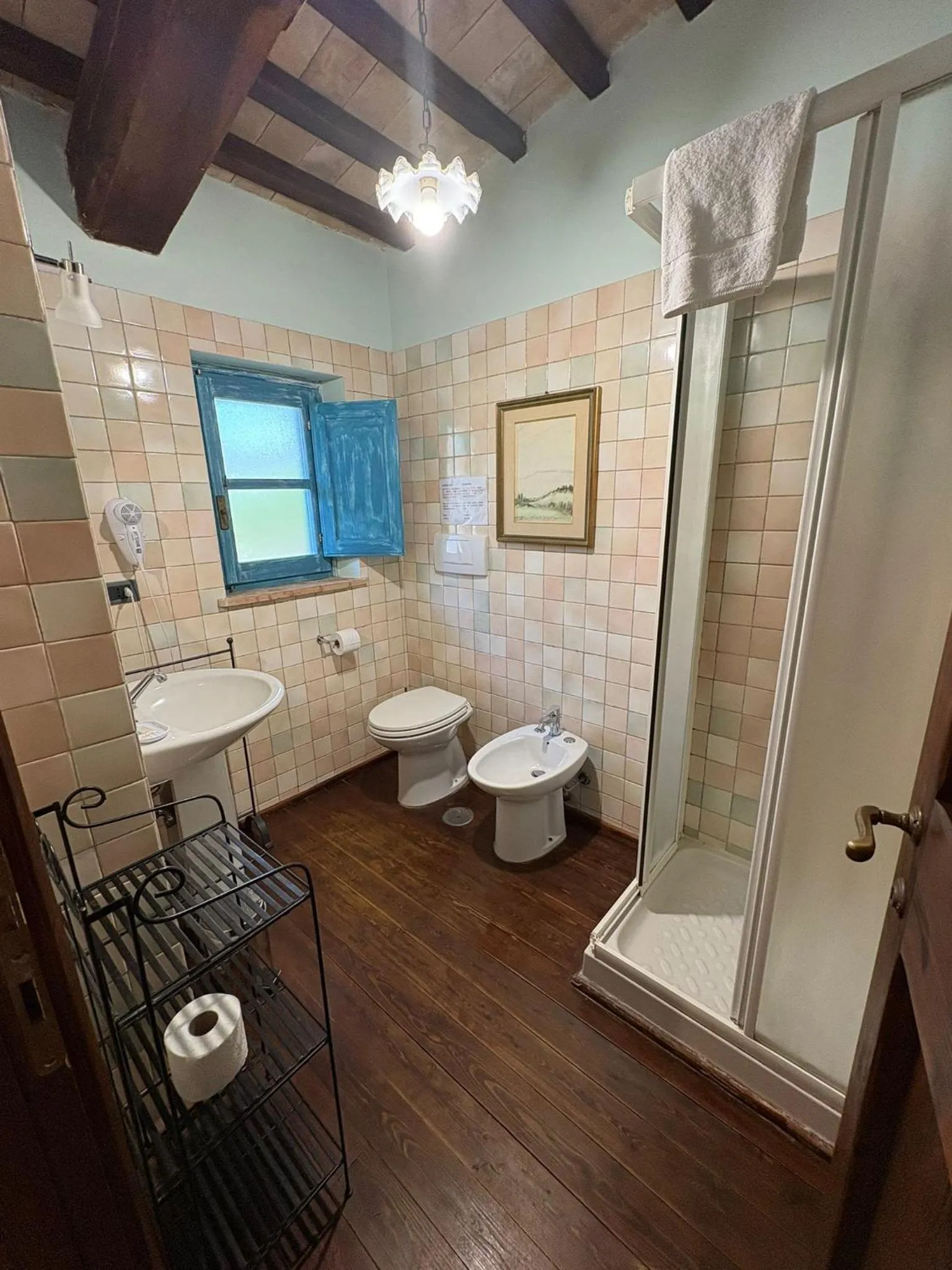 Shower in Il Poggio di Teo