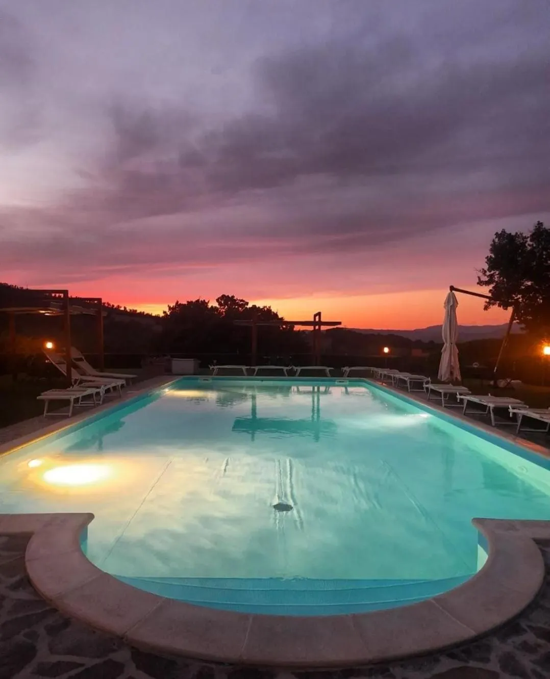 Swimming pool in Il Poggio di Teo