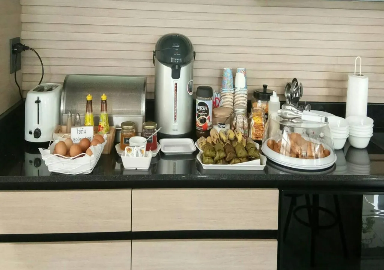 Buffet breakfast in BY Hotel Kanchanaburi