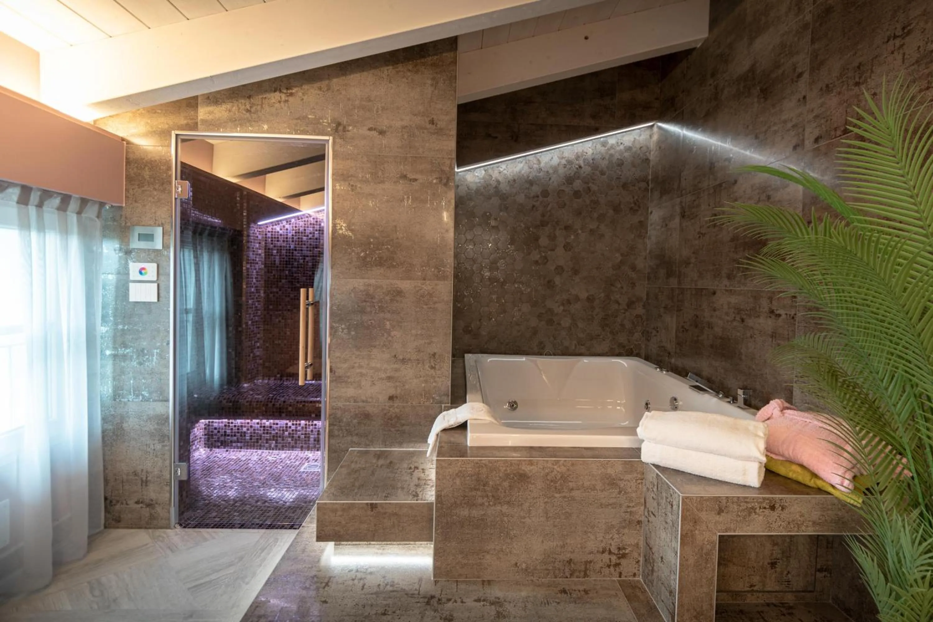 Steam room in Il Giardino degli Angeli