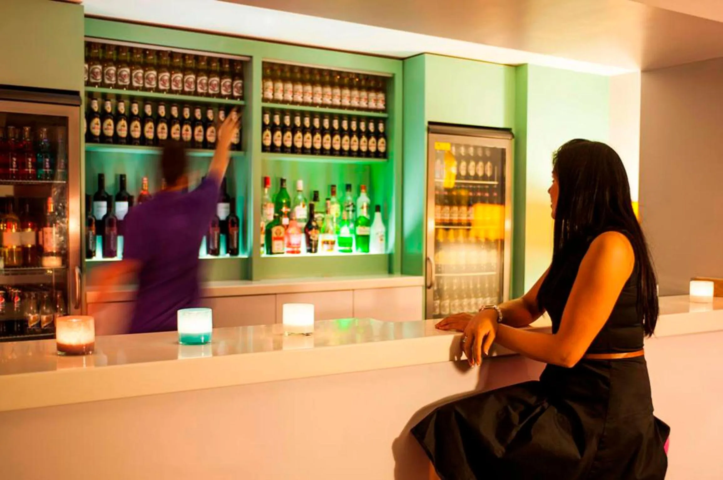 People in Ibis Styles Blackpool