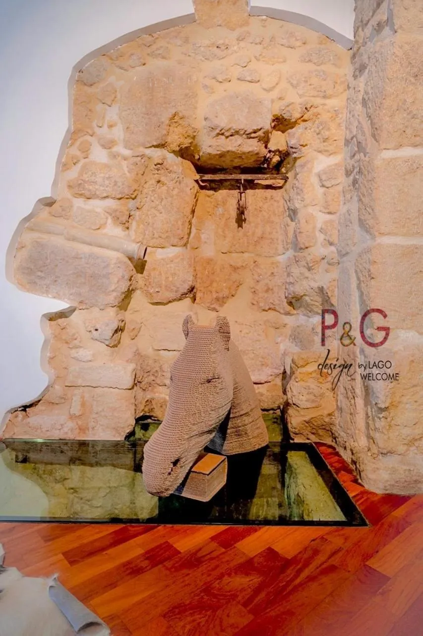 Decorative detail in P&G design by Lago Welcome Enna