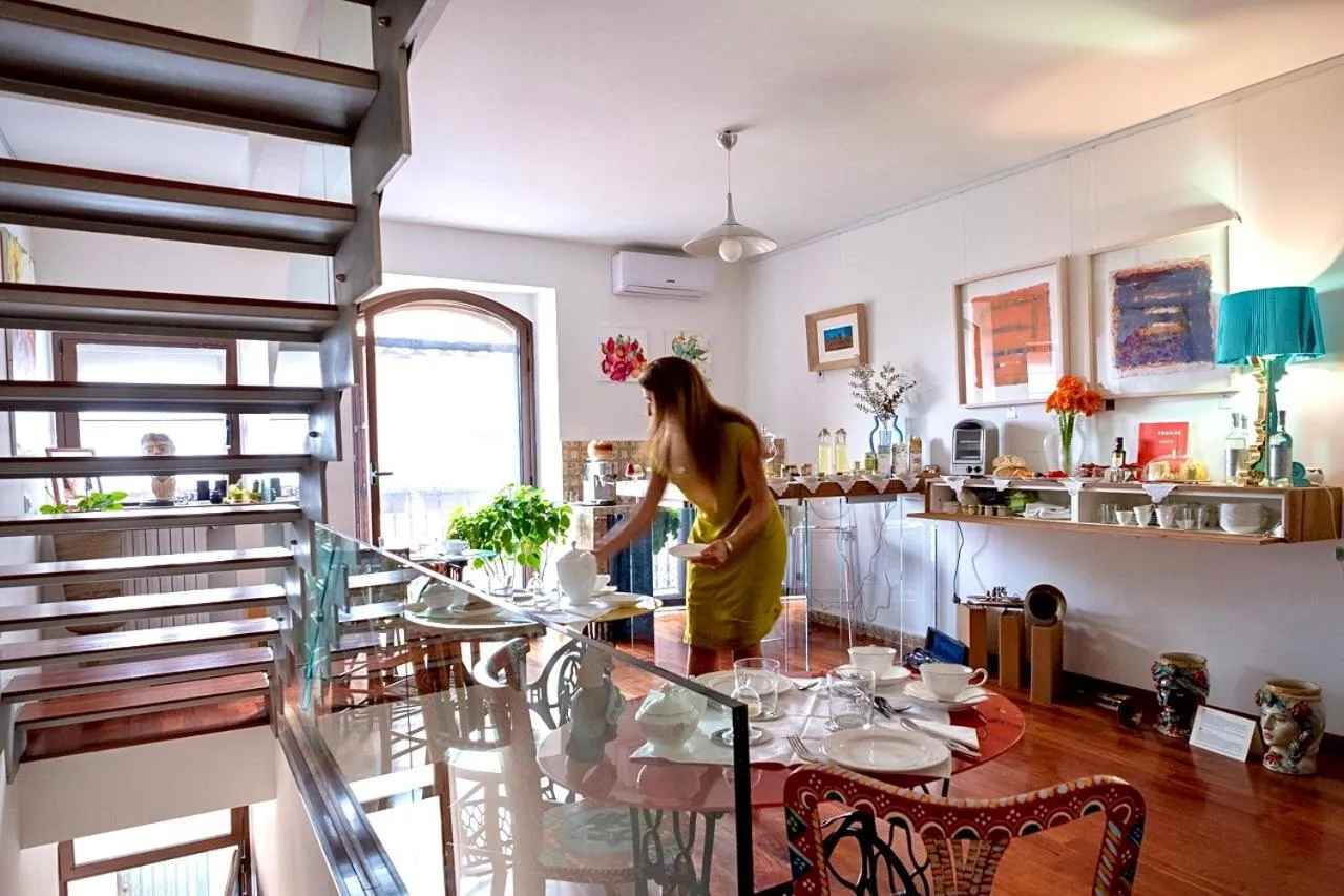 group of guests in P&G design by Lago Welcome Enna